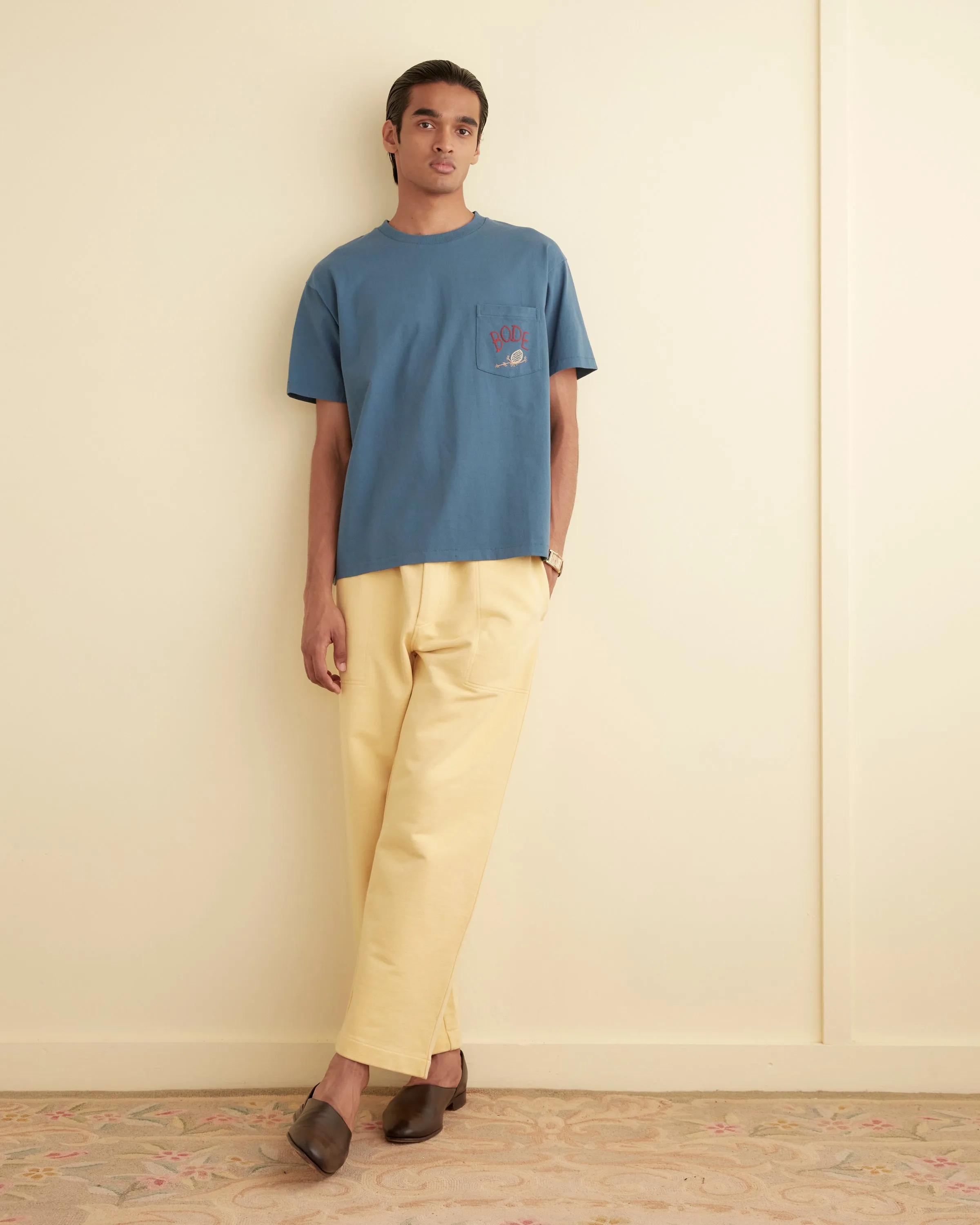 Sweet Pine Pocket Tee sold by BODE