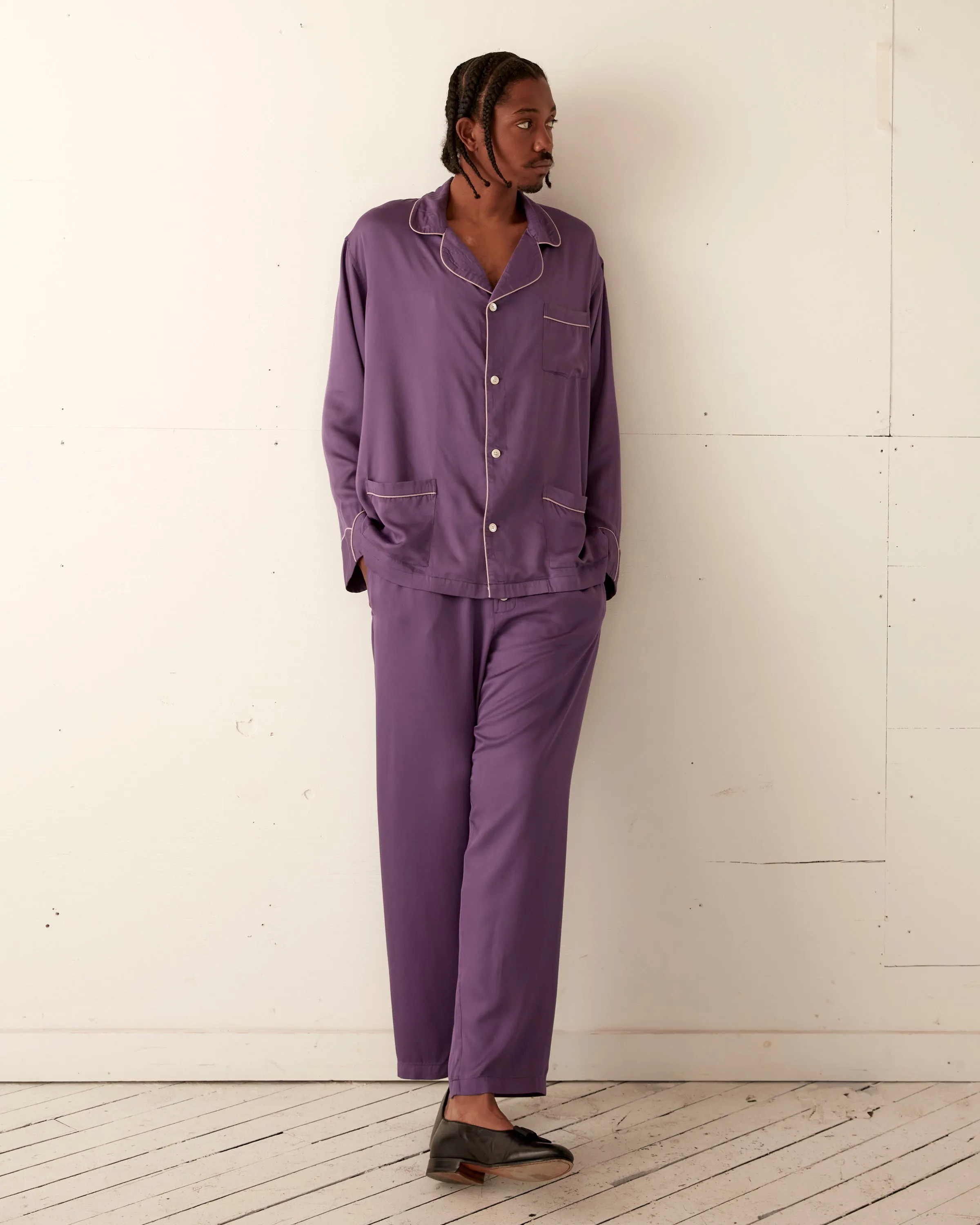 Amethyst Pajama Shirt sold by BODE