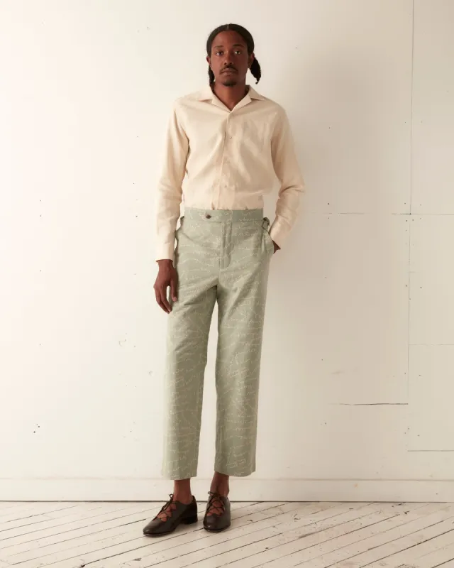 Powder Signature Trousers sold by BODE