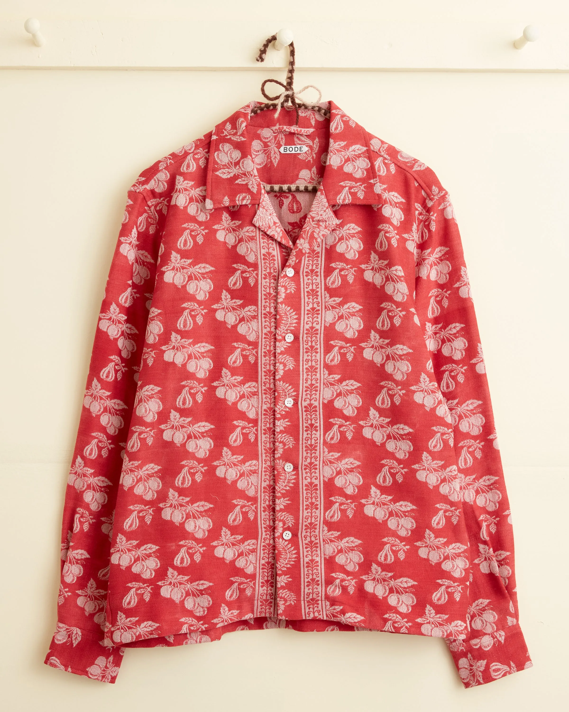 Pear Plum Long Sleeve Shirt - S sold by BODE