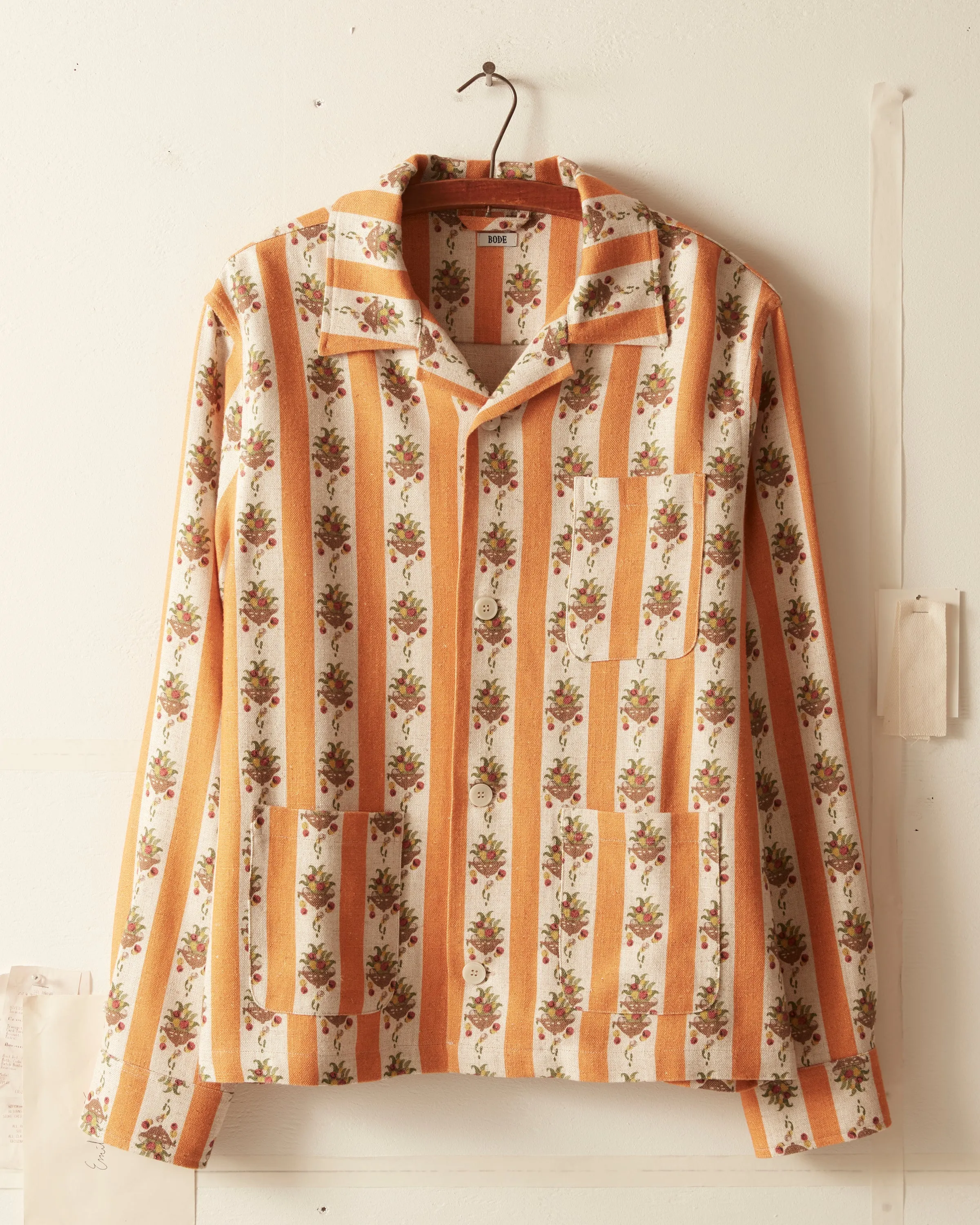 Striped Fruit Bowl Long Sleeve Shirt sold by BODE product image thumbnail 2