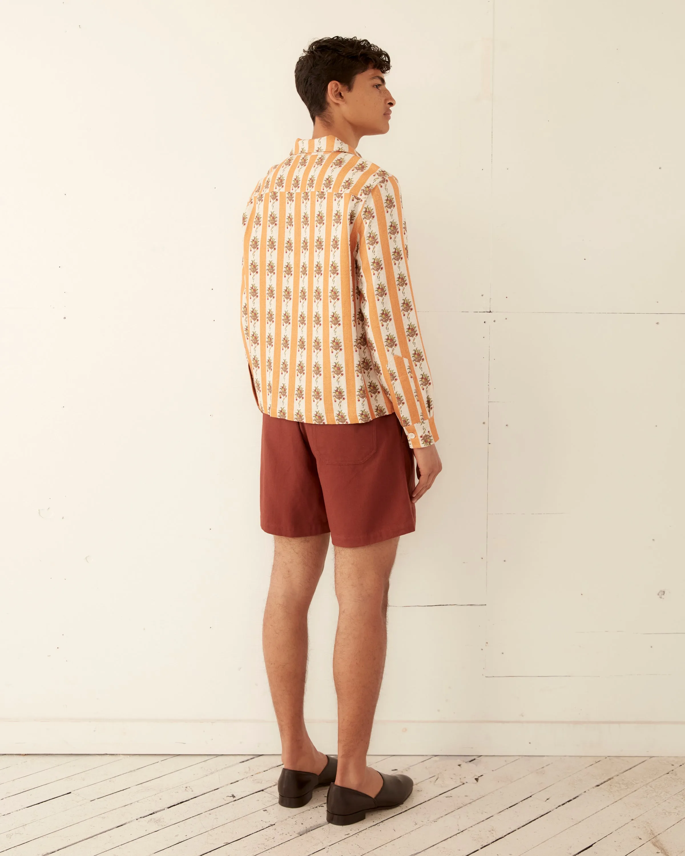 Striped Fruit Bowl Long Sleeve Shirt sold by BODE product image thumbnail 4