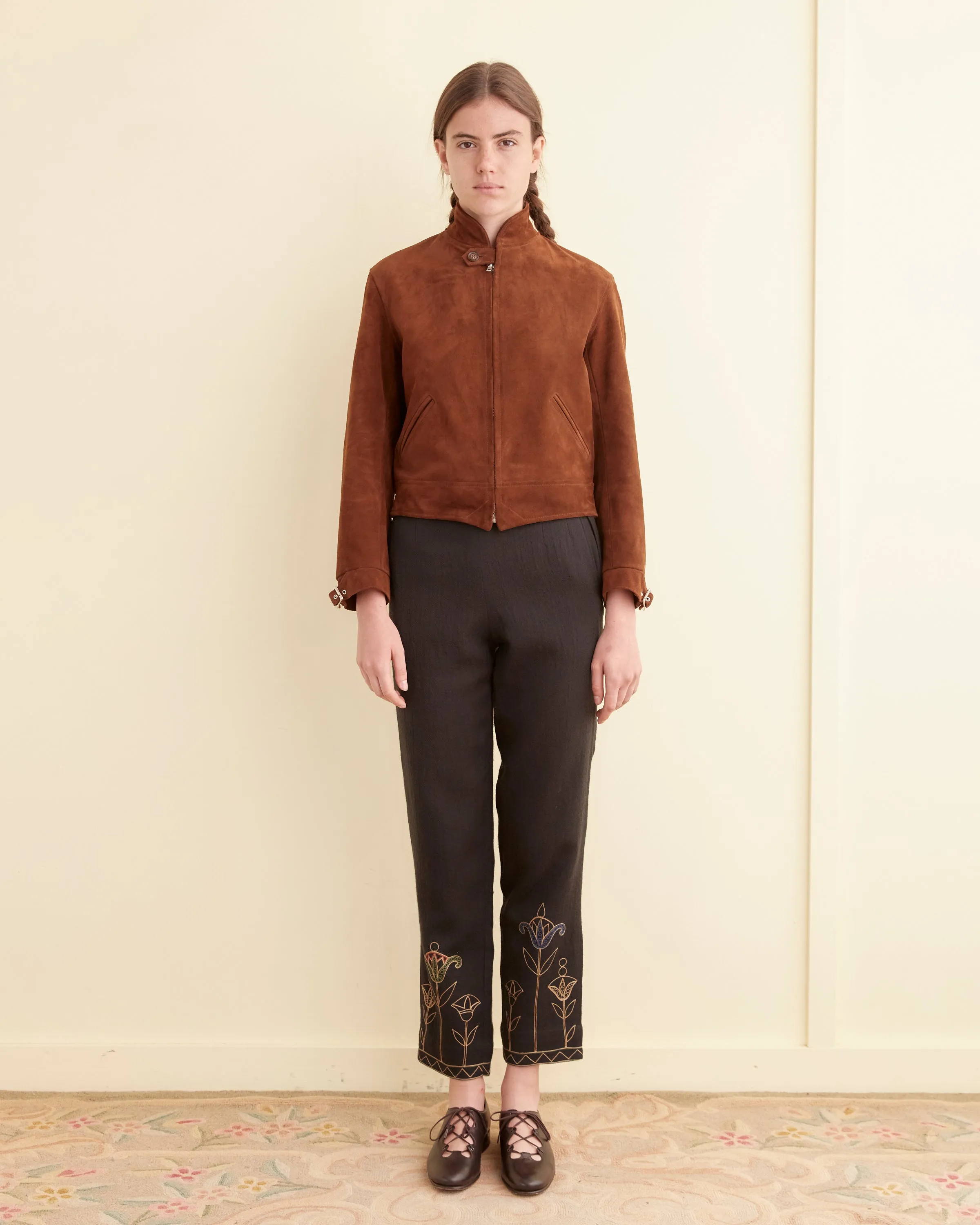Suede Howard Jacket sold by BODE