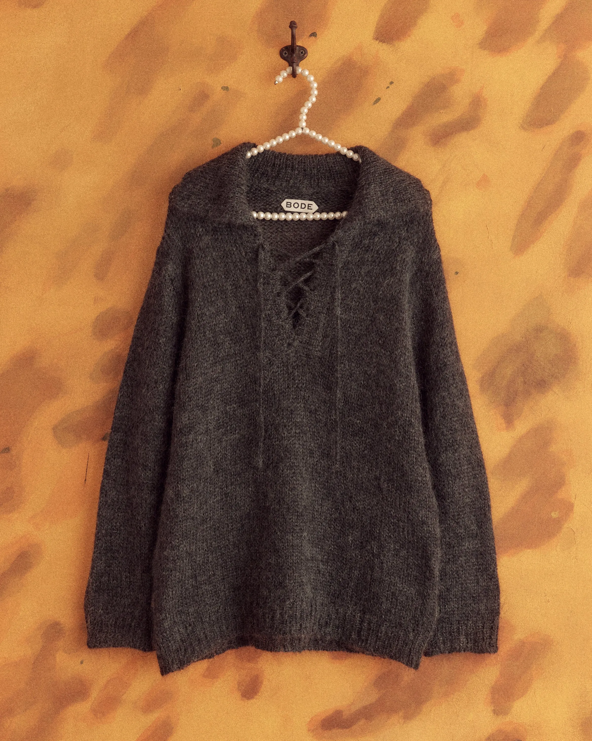 Alpine Pullover - Grey sold by BODE product image thumbnail 2