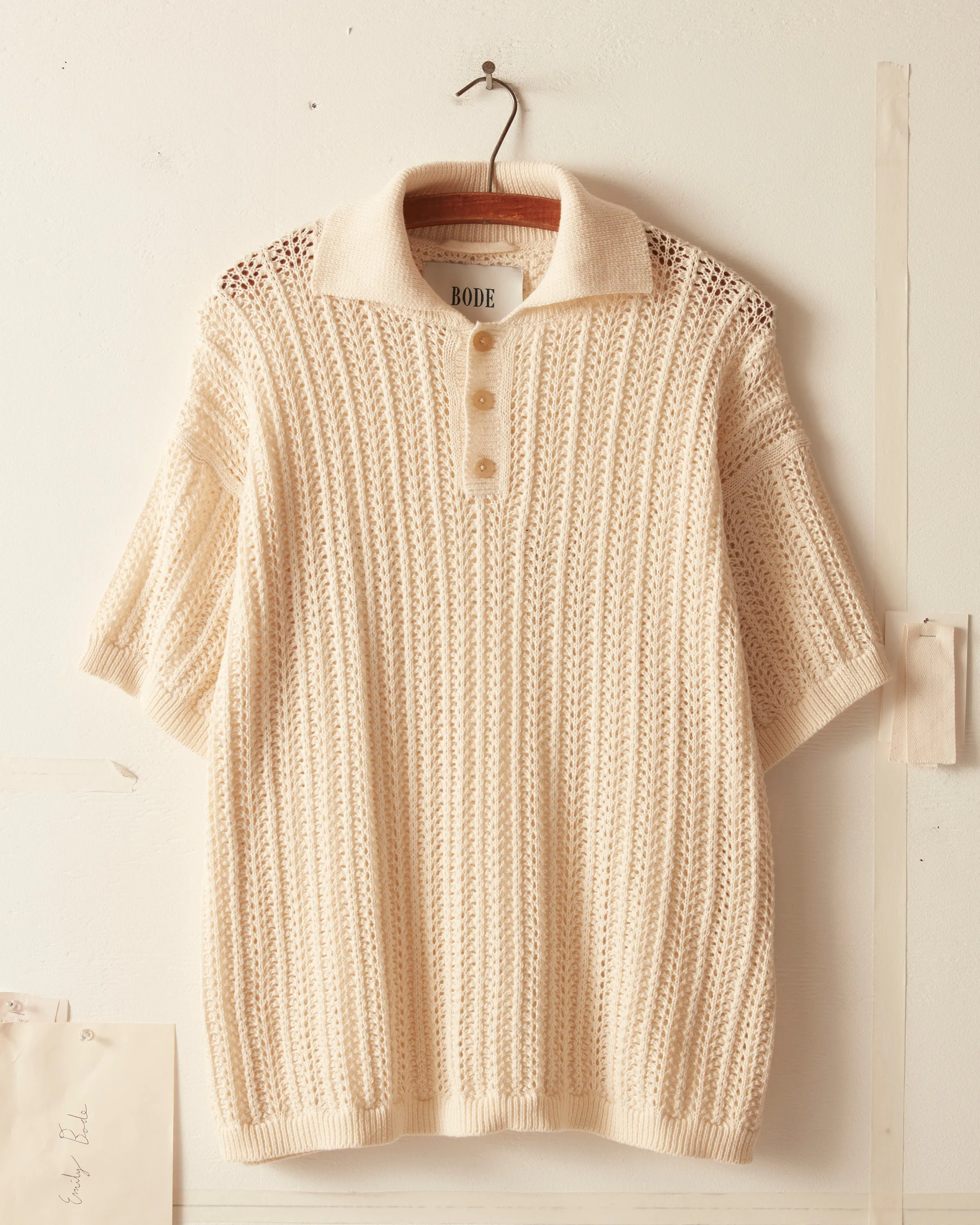 Pointelle Polo sold by BODE product image thumbnail 2