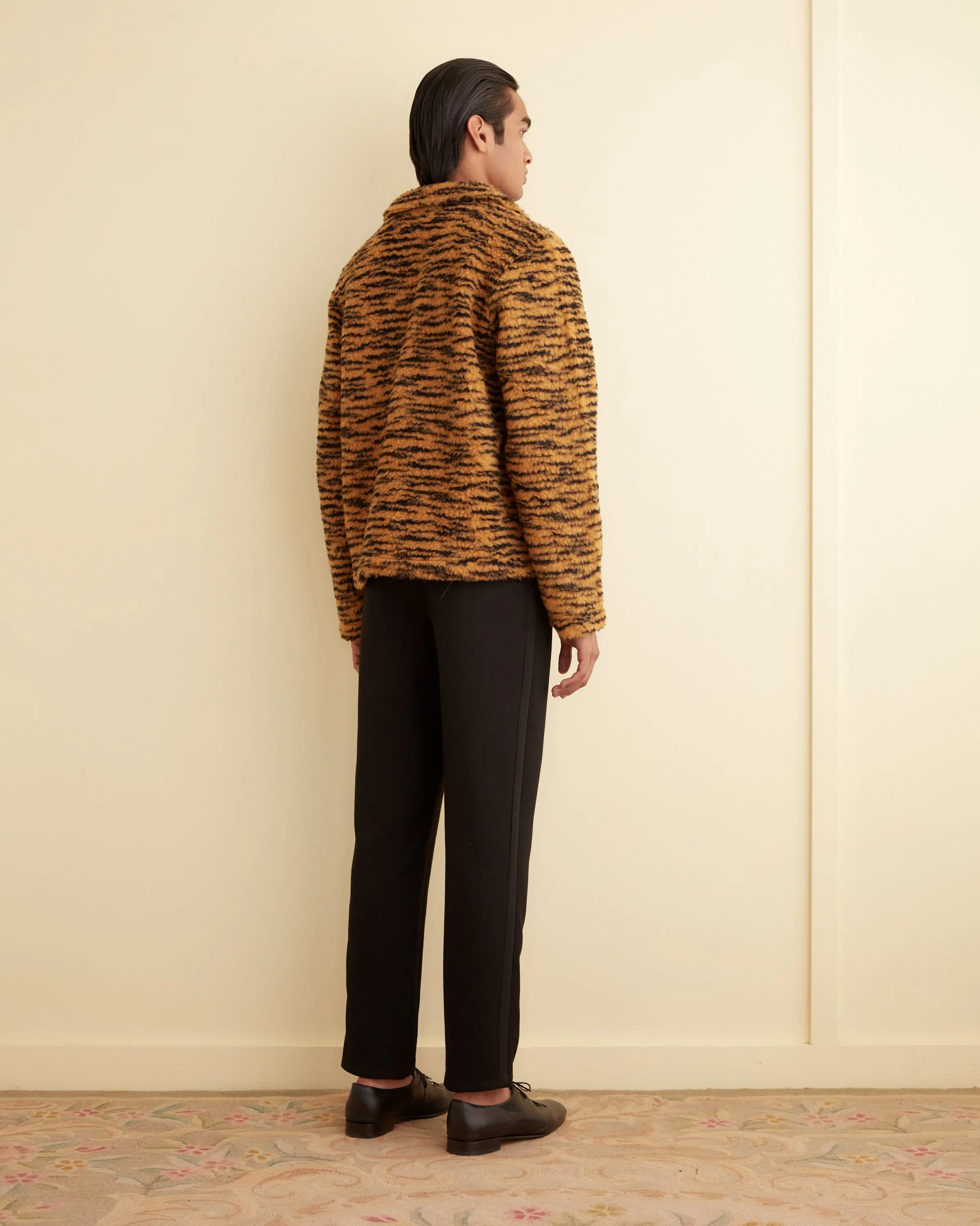 Fleece Tie-Up Pullover - Orange sold by BODE product image thumbnail 3