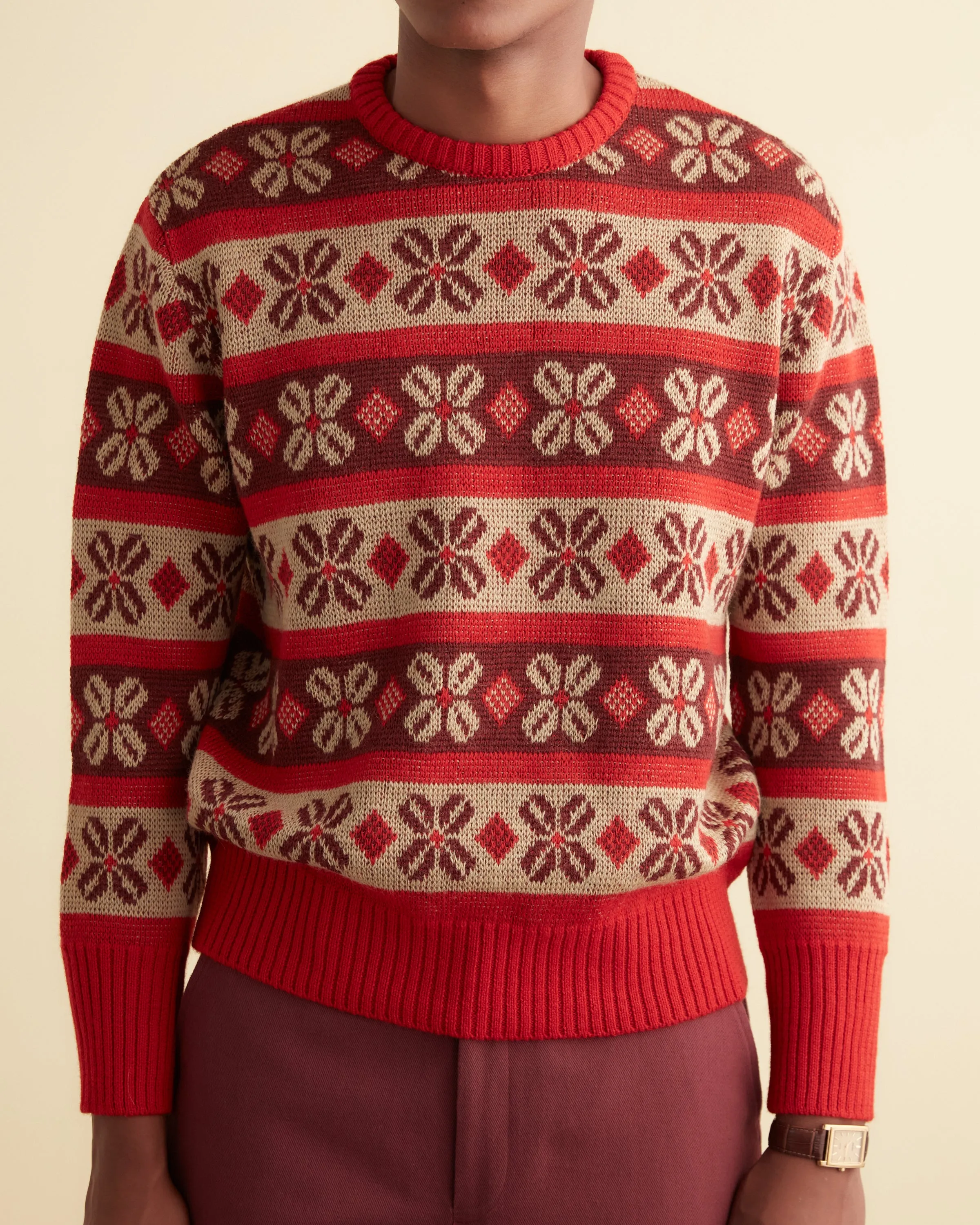 Begonia Stripe Sweater sold by BODE product image thumbnail 2