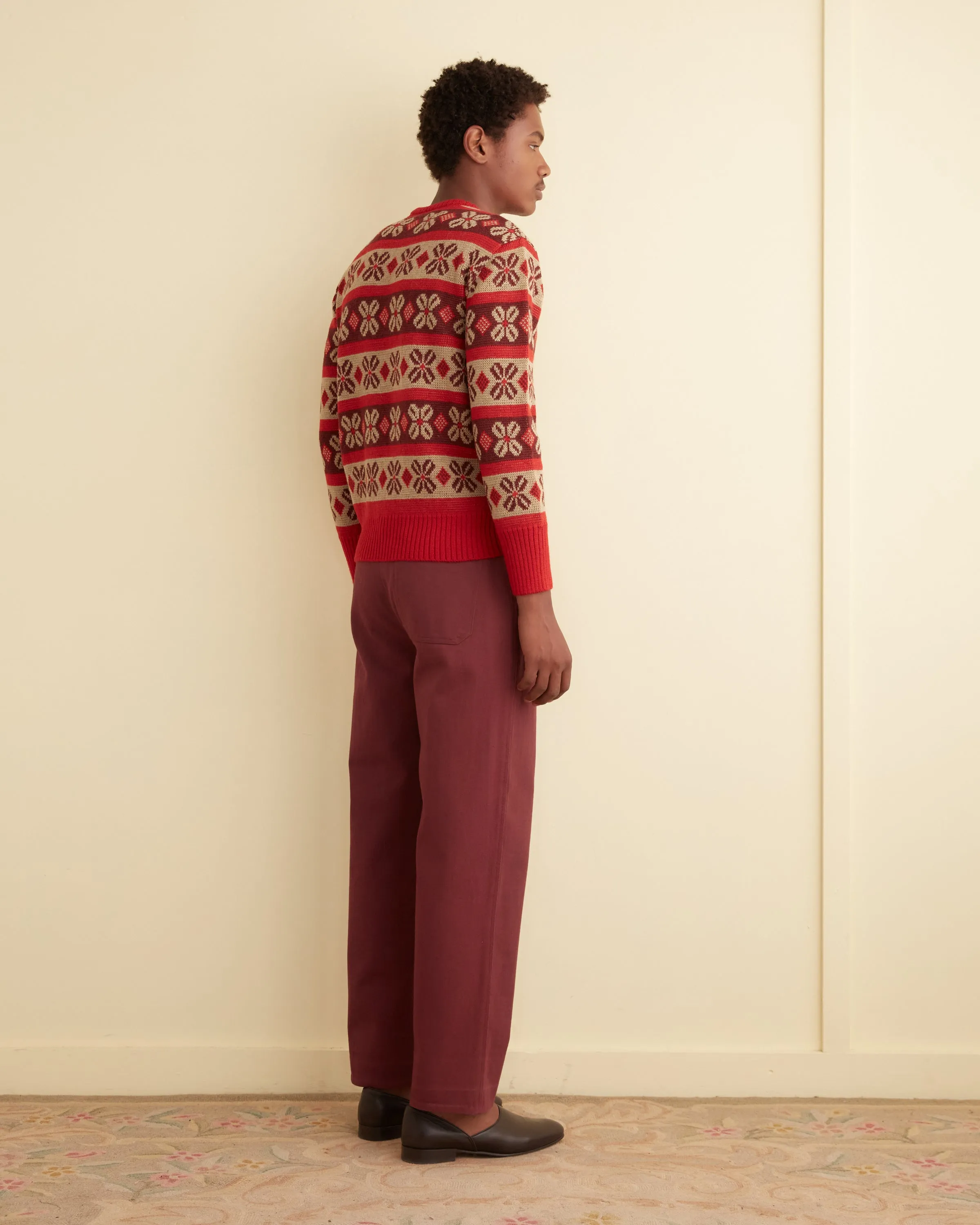 Begonia Stripe Sweater sold by BODE product image thumbnail 3