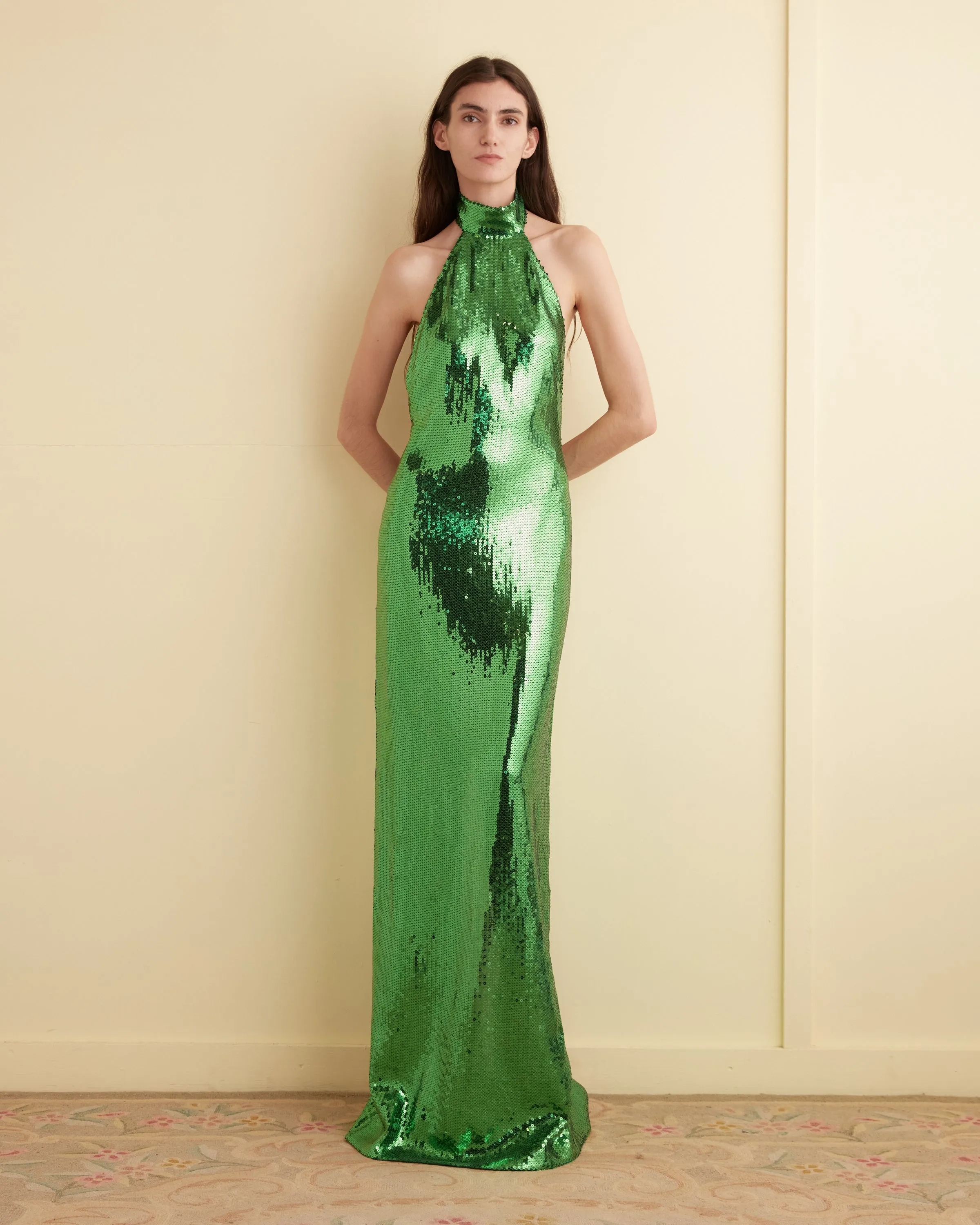 Sequined Siren Gown sold by BODE