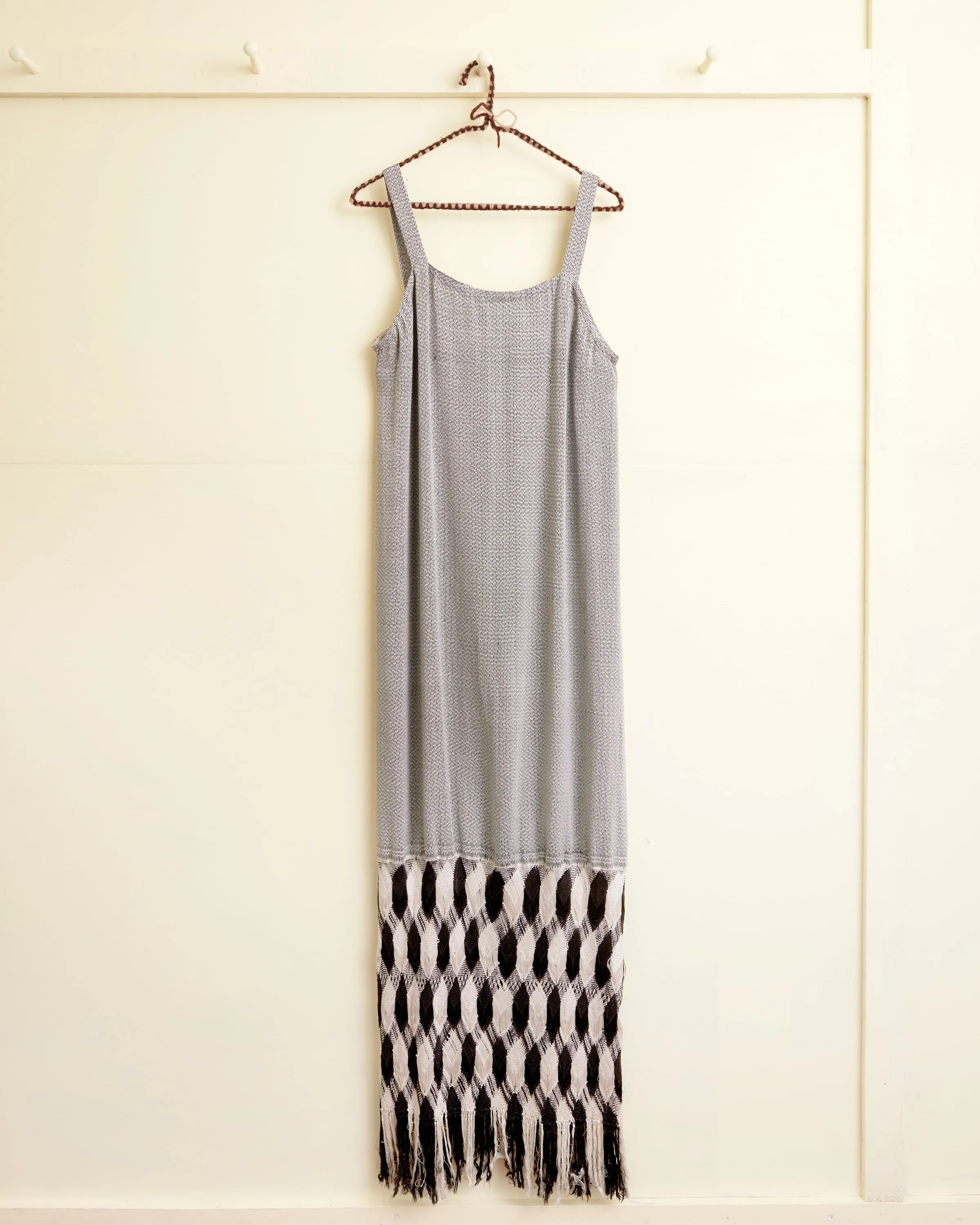 Checkerboard Dress - S sold by BODE