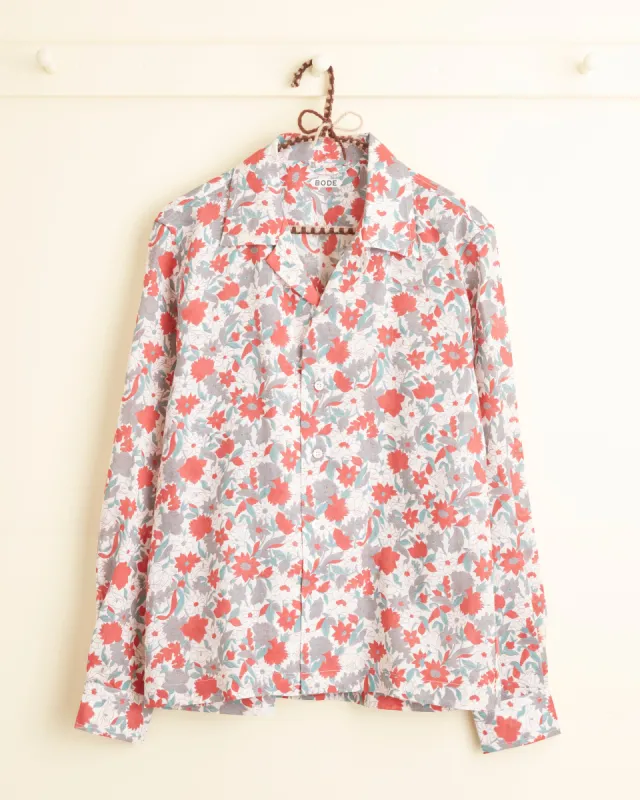 Gerbera Grove Long Sleeve Shirt - S sold by BODE