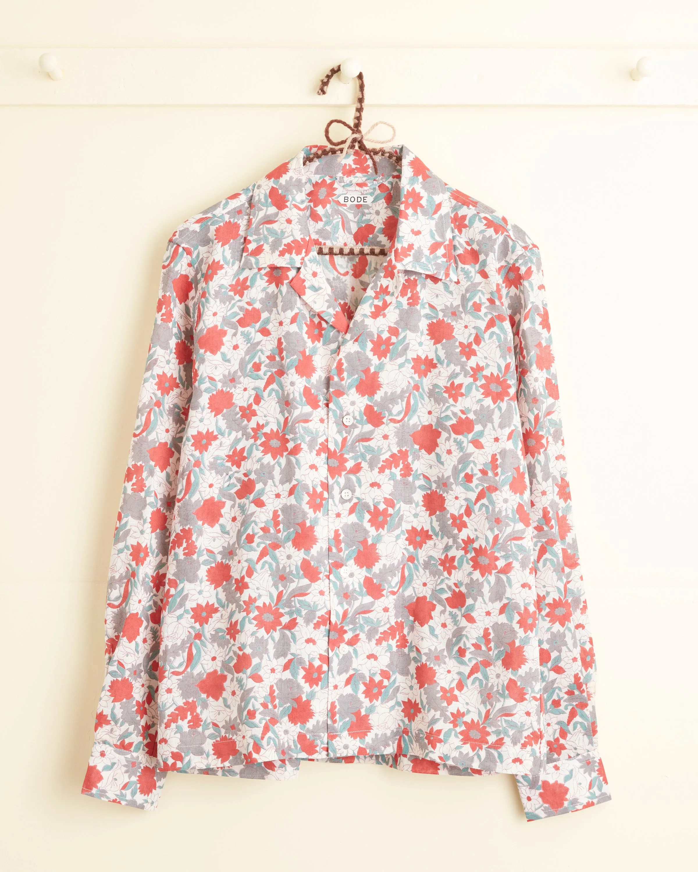 Gerbera Grove Long Sleeve Shirt - S sold by BODE