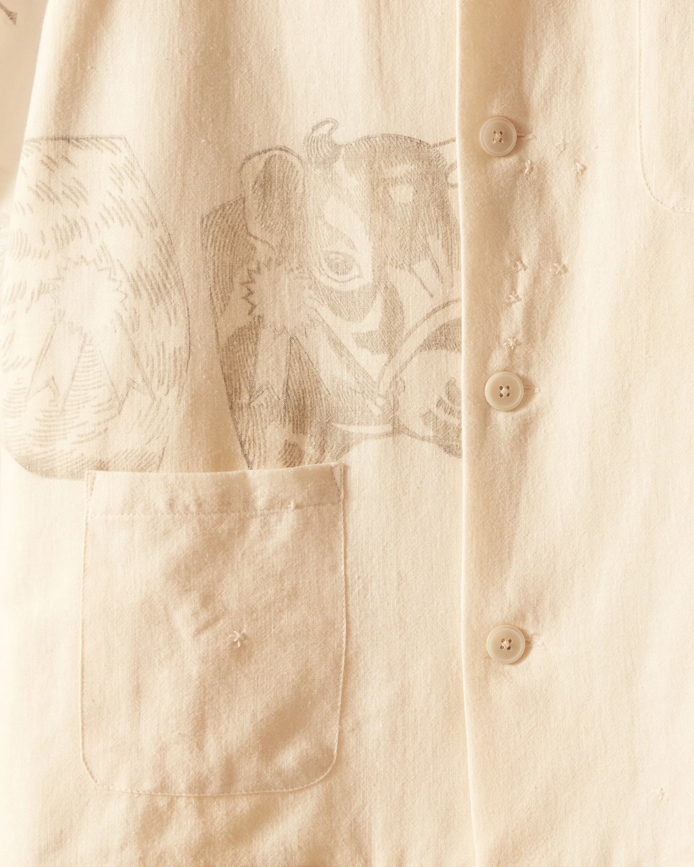 Turkey Feedsack Shirt - S/M sold by BODE product image thumbnail 2