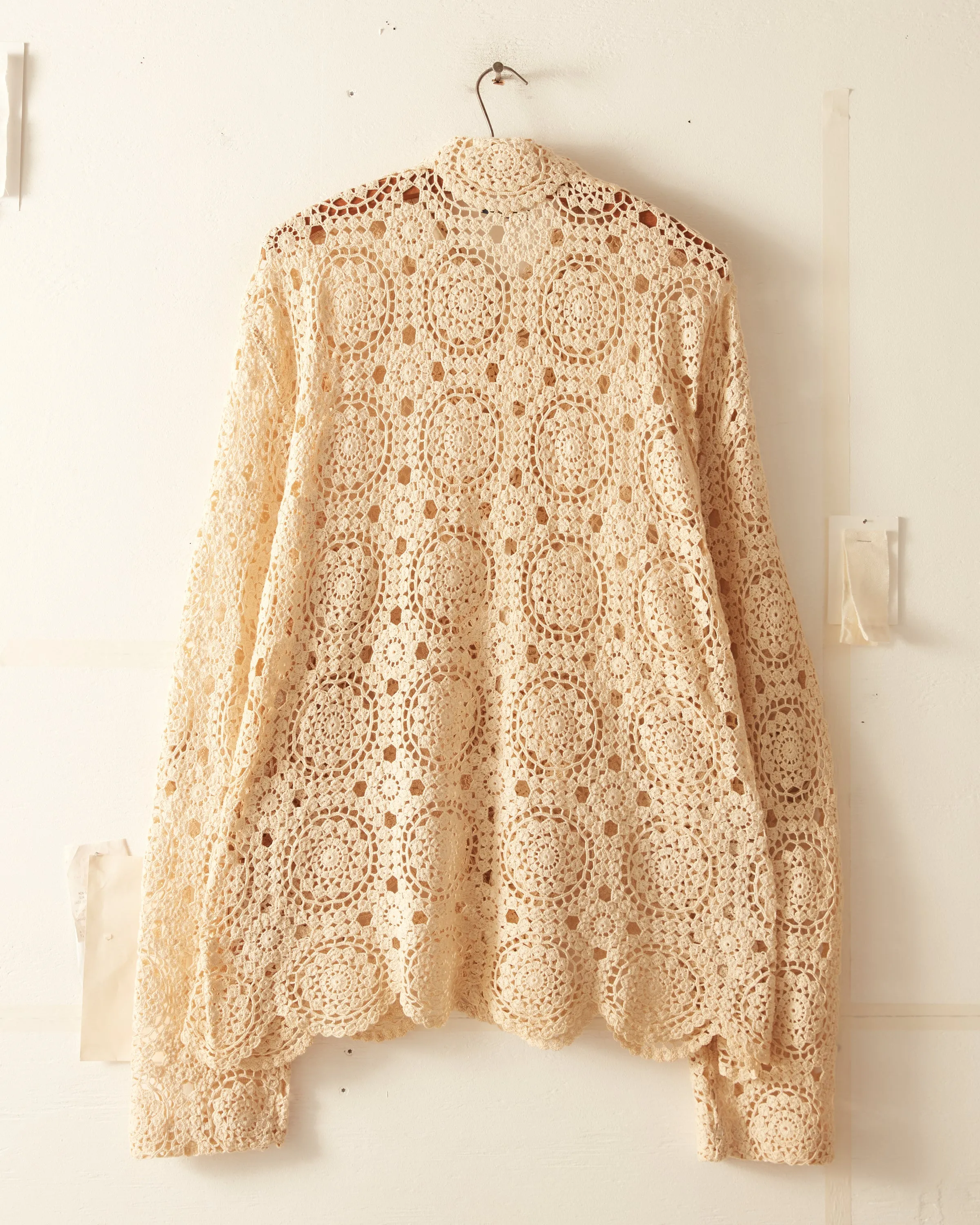 Gerace Medallion Crochet Shirt - L/XL sold by BODE product image thumbnail 3