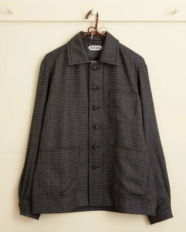 Beluga Stripe Jacket - XS sold by BODE