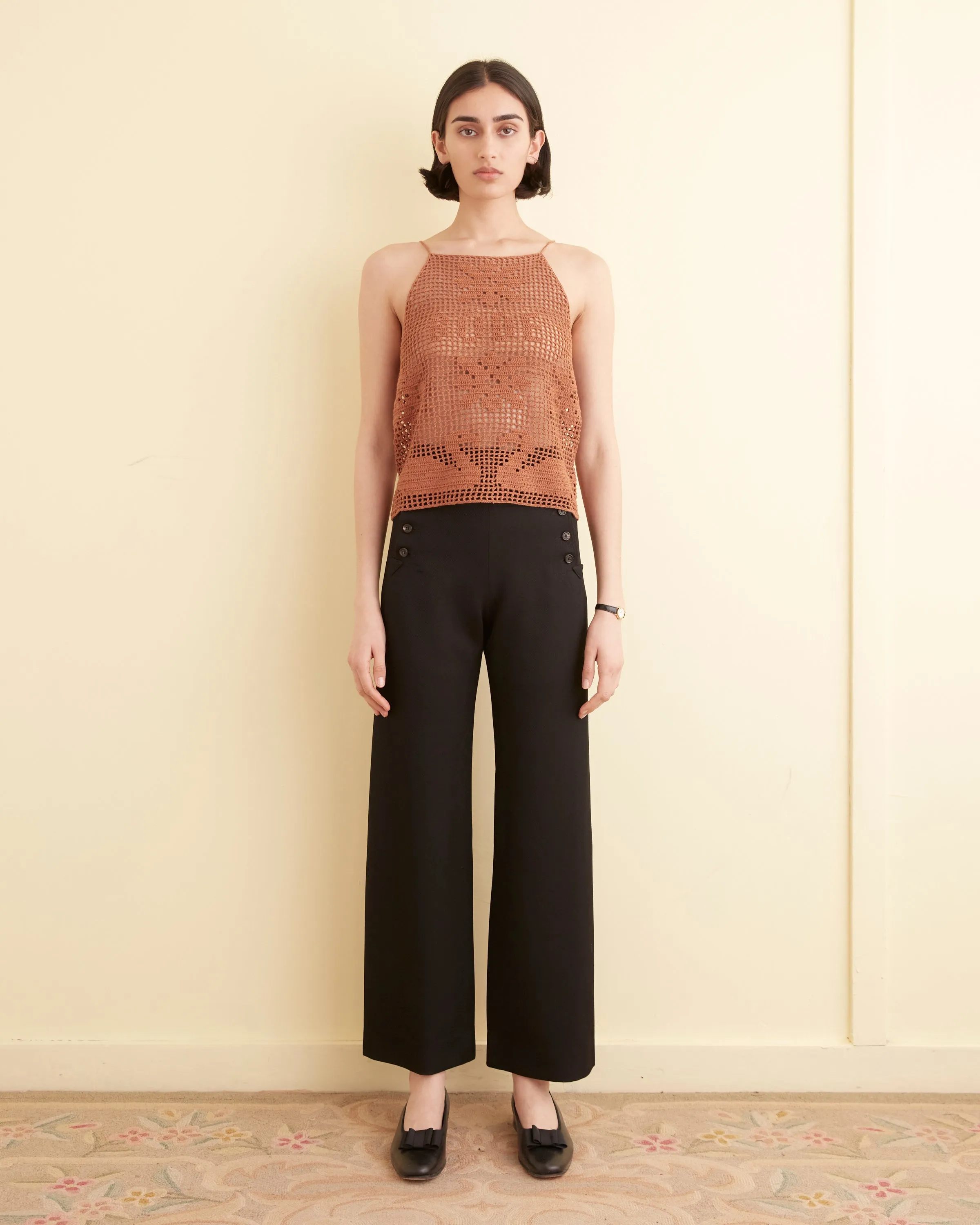 Mansfield Tank - Brown sold by BODE