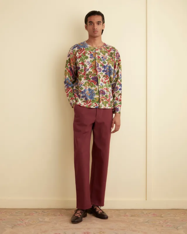 Beaded Floral Cardigan sold by BODE