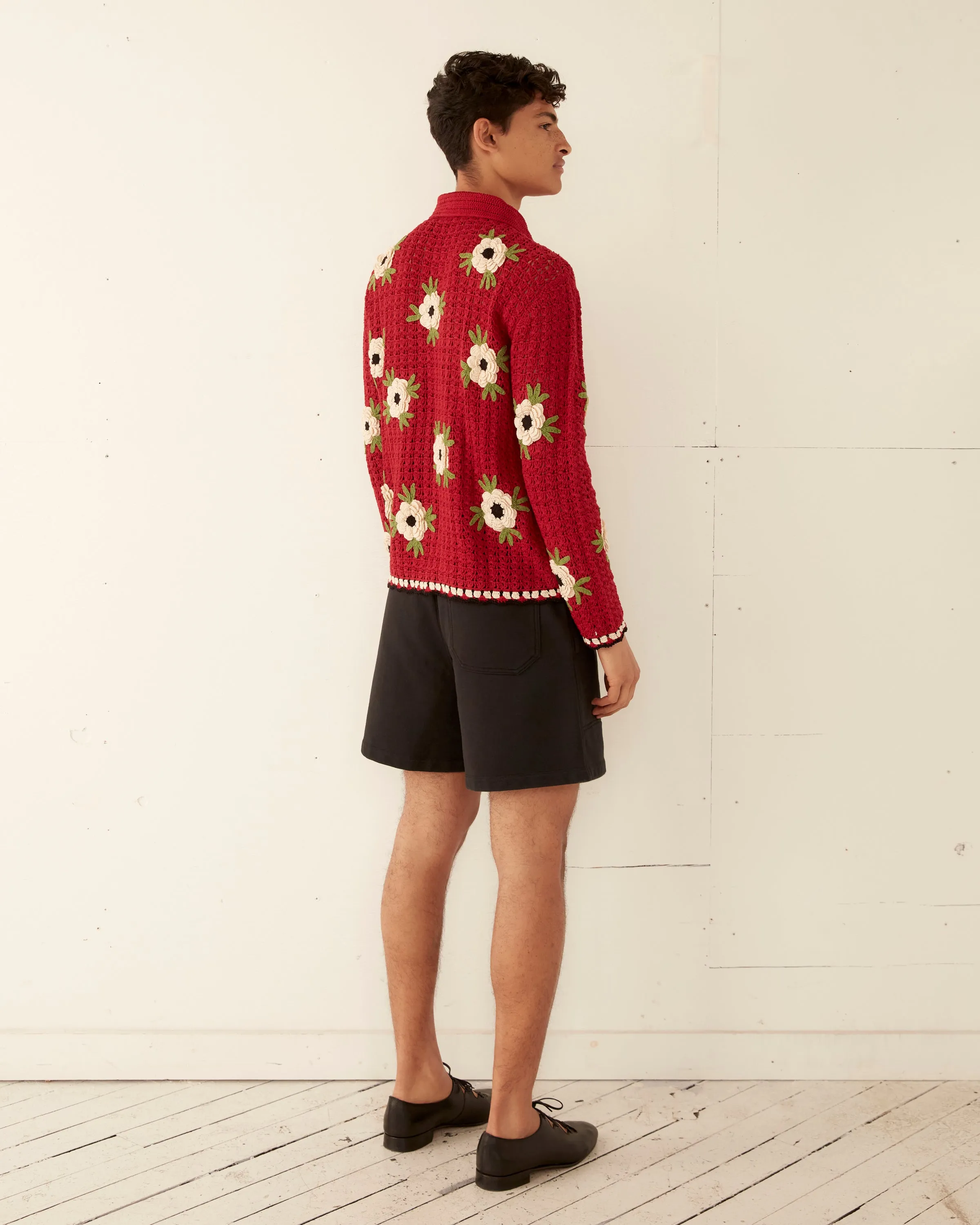 Winchester Rose Long Sleeve Shirt sold by BODE product image thumbnail 4