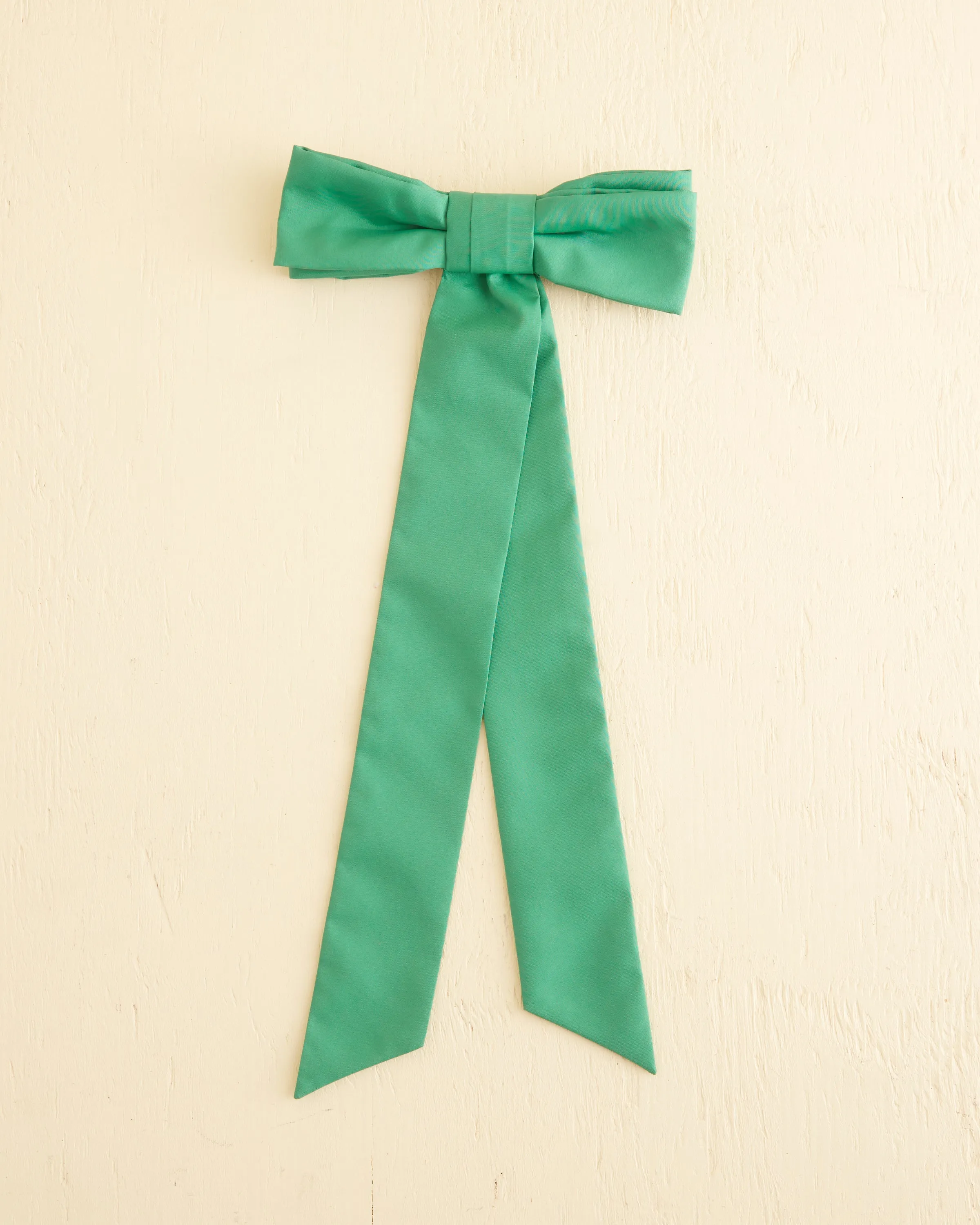Harbor Bow Barrette - Green sold by BODE