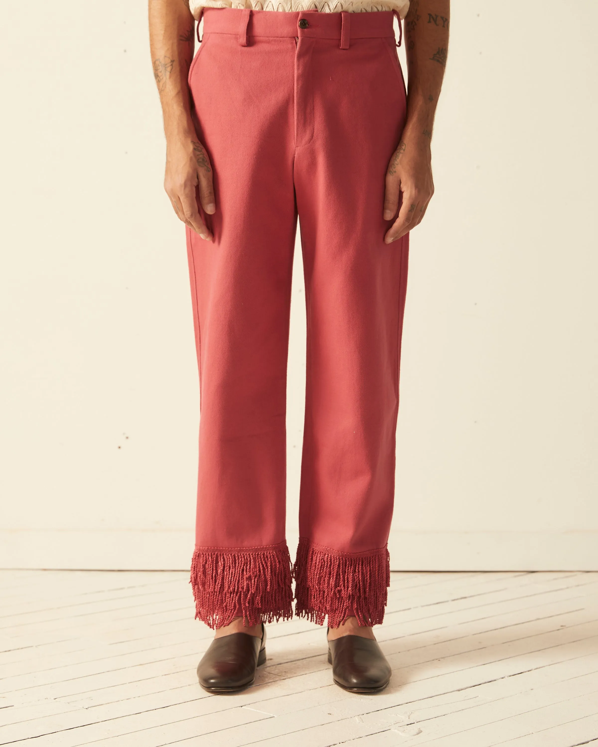 Bullion Fringe Trousers sold by BODE product image thumbnail 2