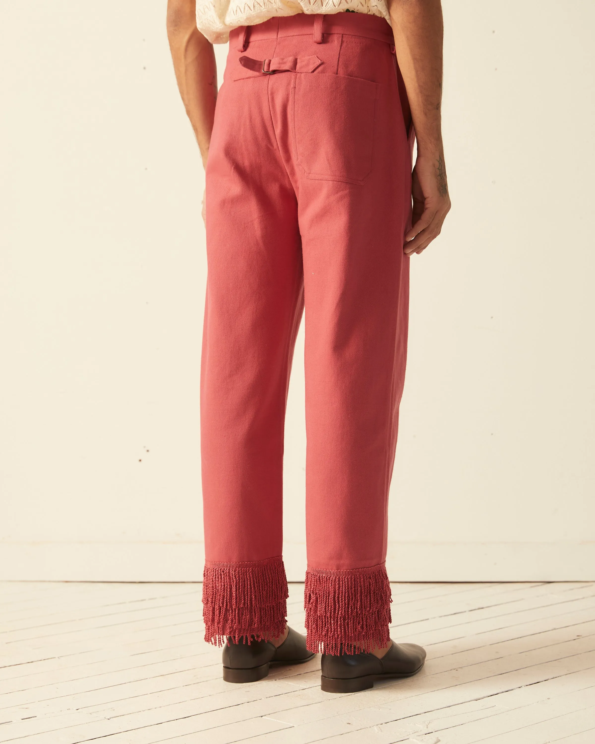 Bullion Fringe Trousers sold by BODE product image thumbnail 4