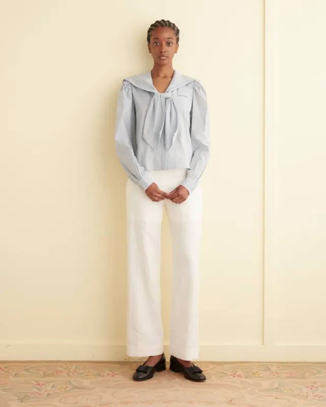 Seafarer Shirt - Blue made by BODE