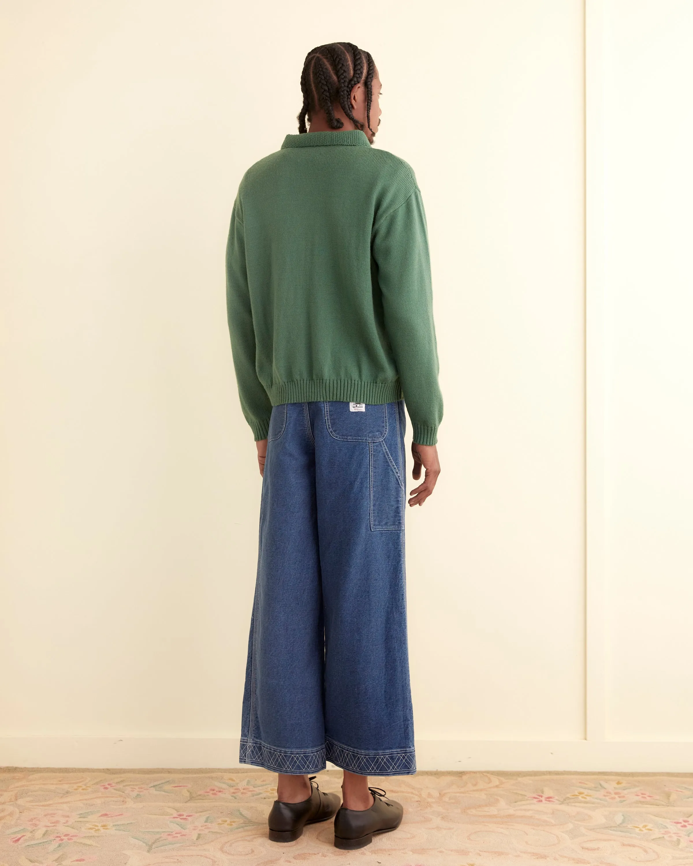 Floret Pullover - Green sold by BODE product image thumbnail 3