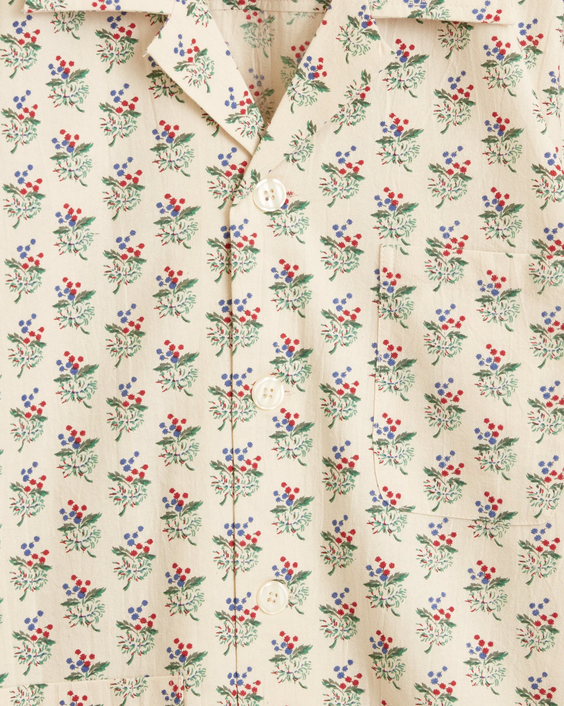 Boston Flower Long Sleeve Shirt sold by BODE product image thumbnail 2