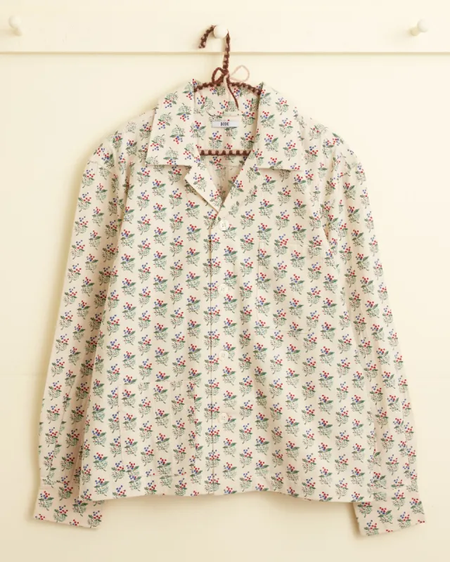 Boston Flower Long Sleeve Shirt sold by BODE