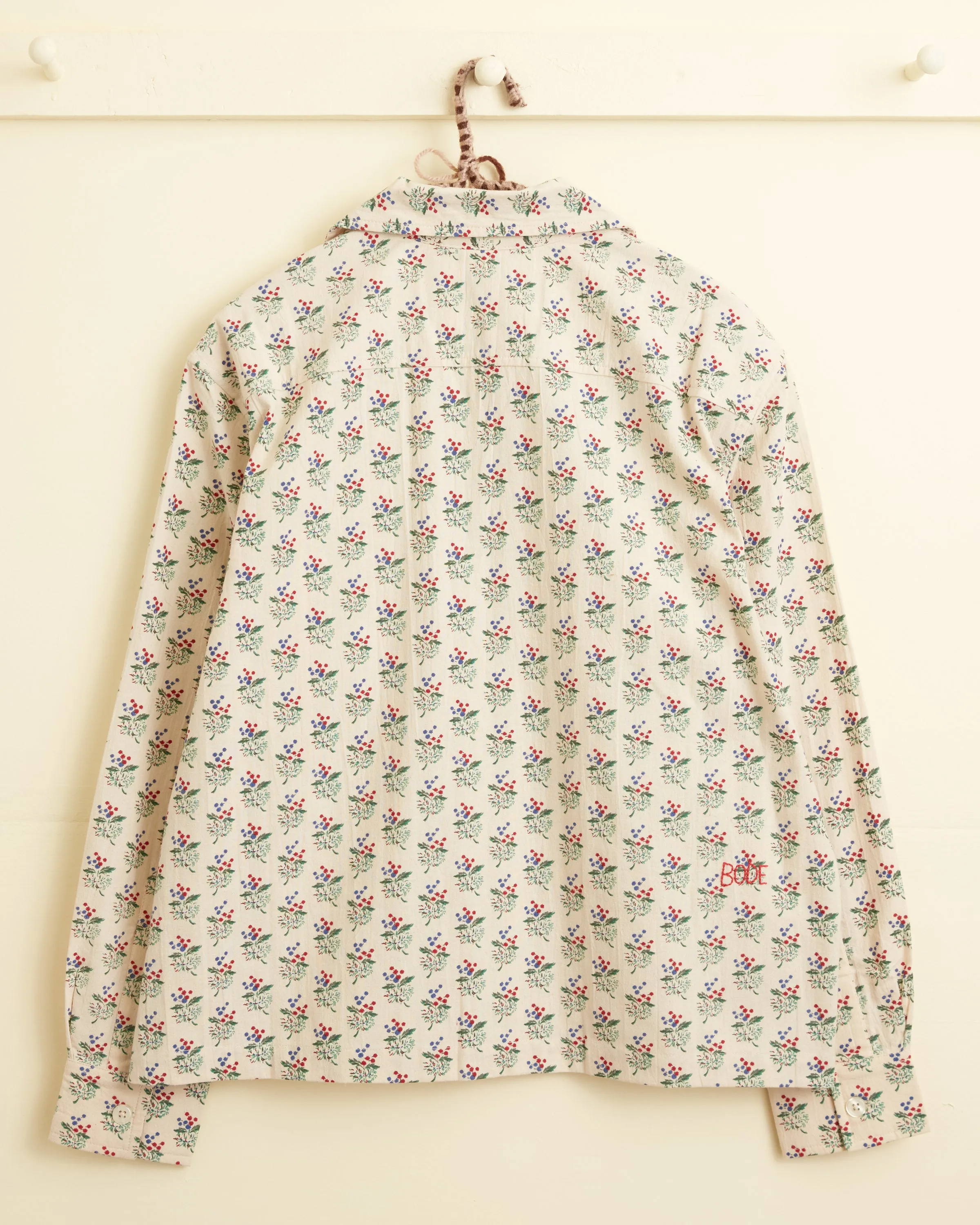 Boston Flower Long Sleeve Shirt sold by BODE product image thumbnail 3