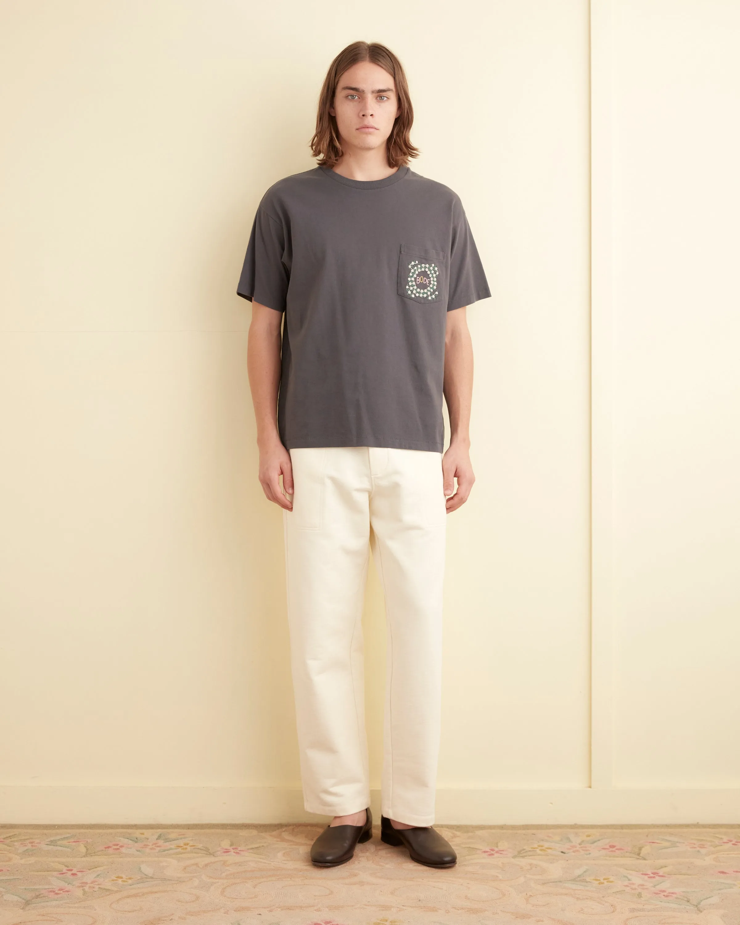 Sweatpants - Cream sold by BODE