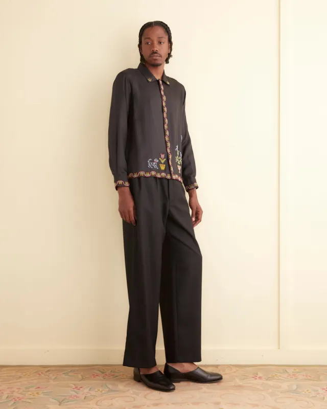 Garden Sampler Long Sleeve Shirt sold by BODE