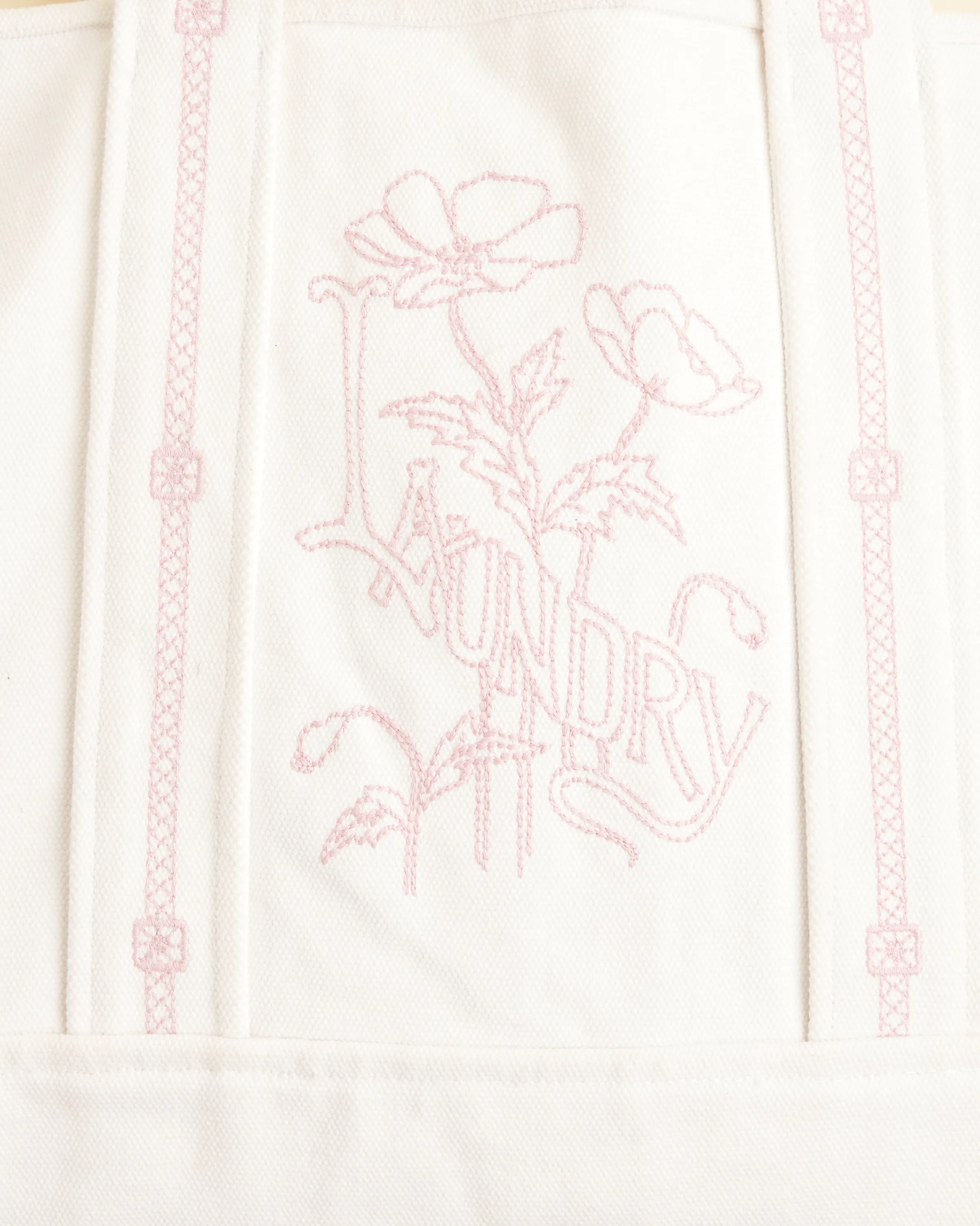 Laundry Tote - Natural Pink sold by BODE product image thumbnail 2