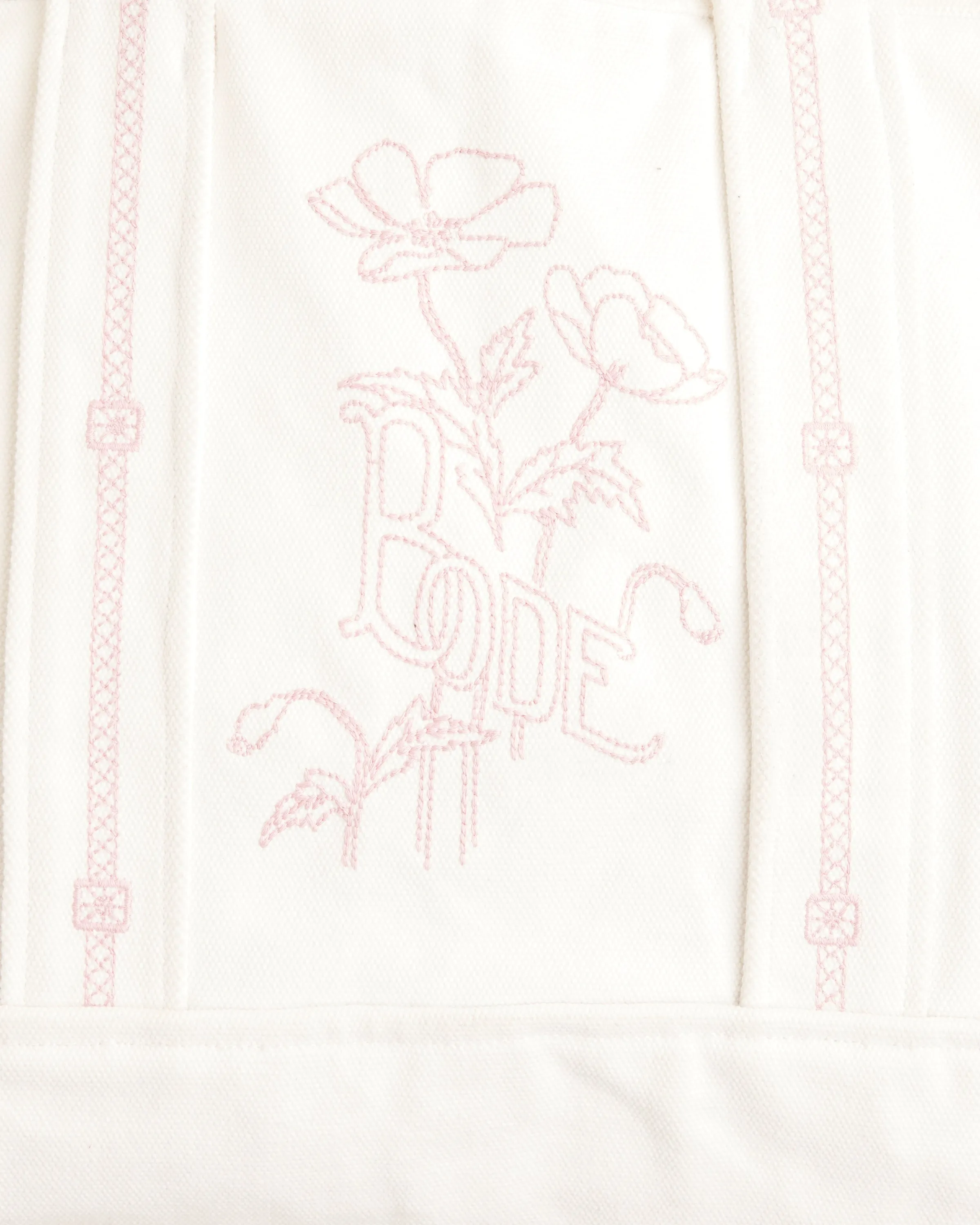 Laundry Tote - Natural Pink sold by BODE product image thumbnail 4