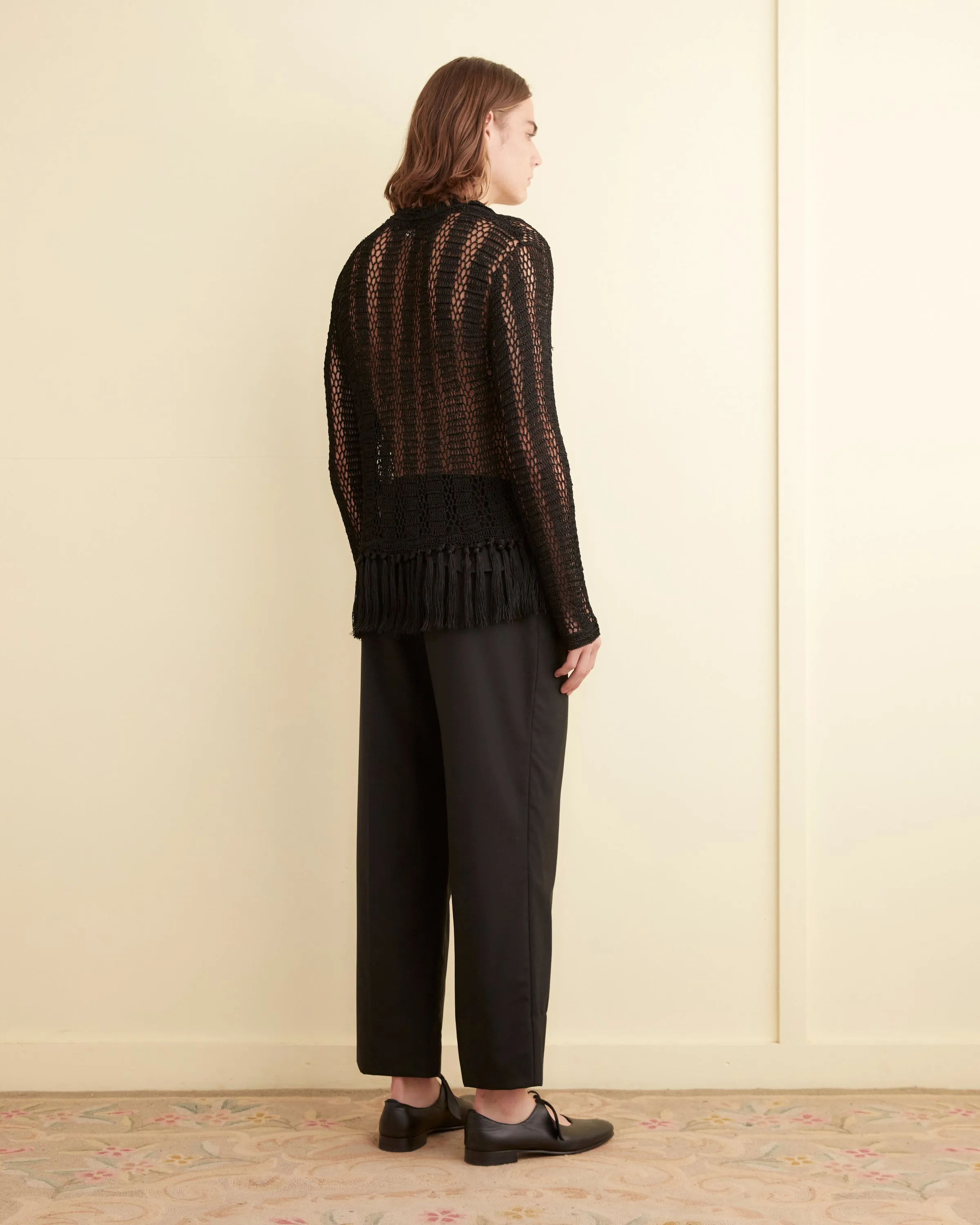 Crochet Fringe Shirt sold by BODE product image thumbnail 3