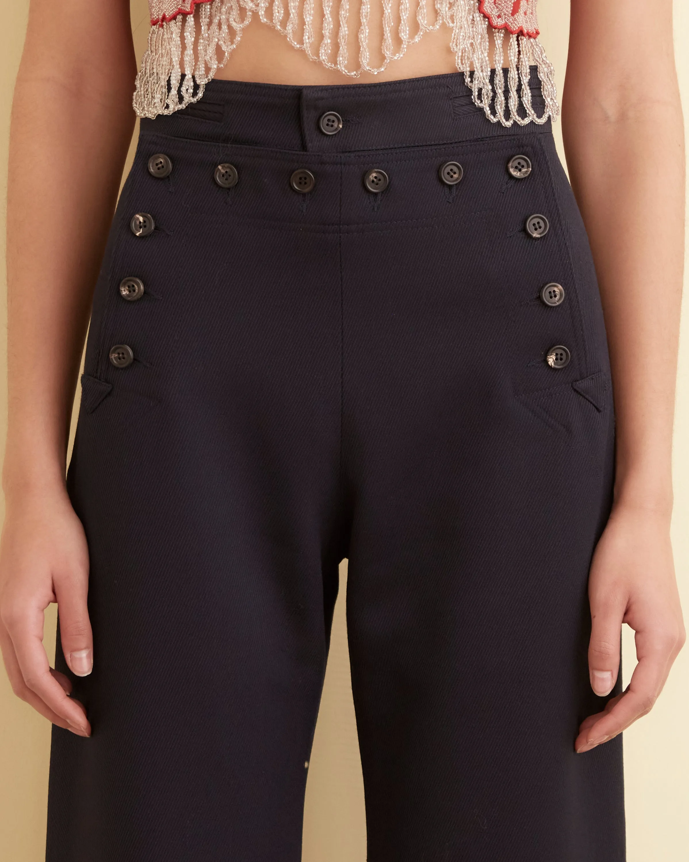 Sailor Trousers - Midnight sold by BODE product image thumbnail 2