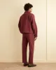 Twill Cropped Car Jacket - Merlot sold by BODE