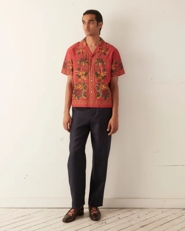 Floribunda Short Sleeve Shirt sold by BODE