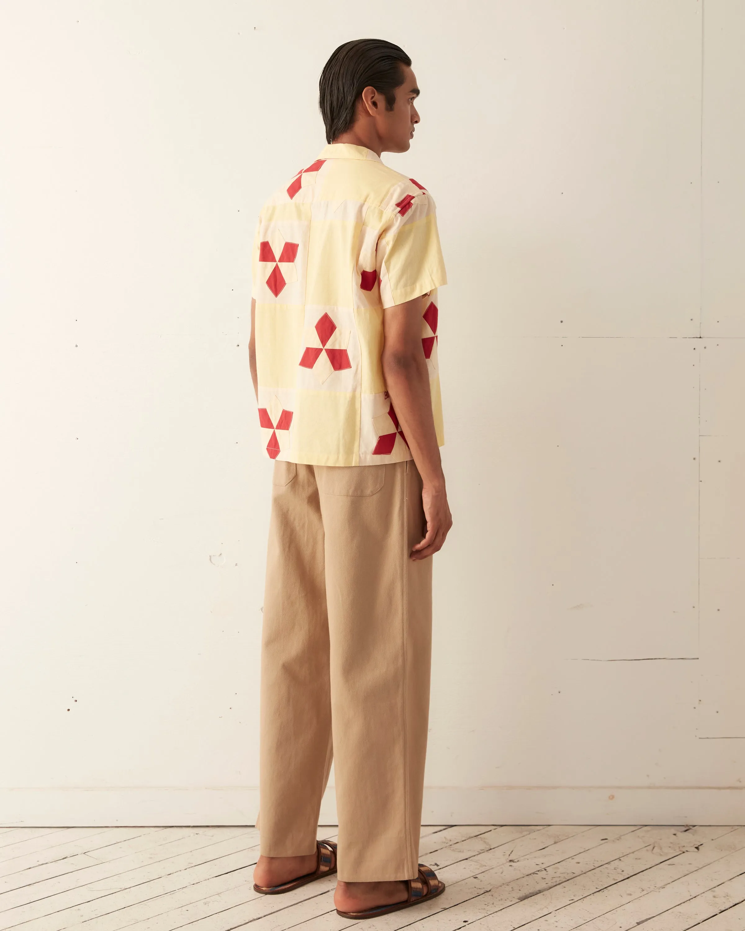 Novel Star Quilt Short Sleeve Shirt sold by BODE product image thumbnail 4