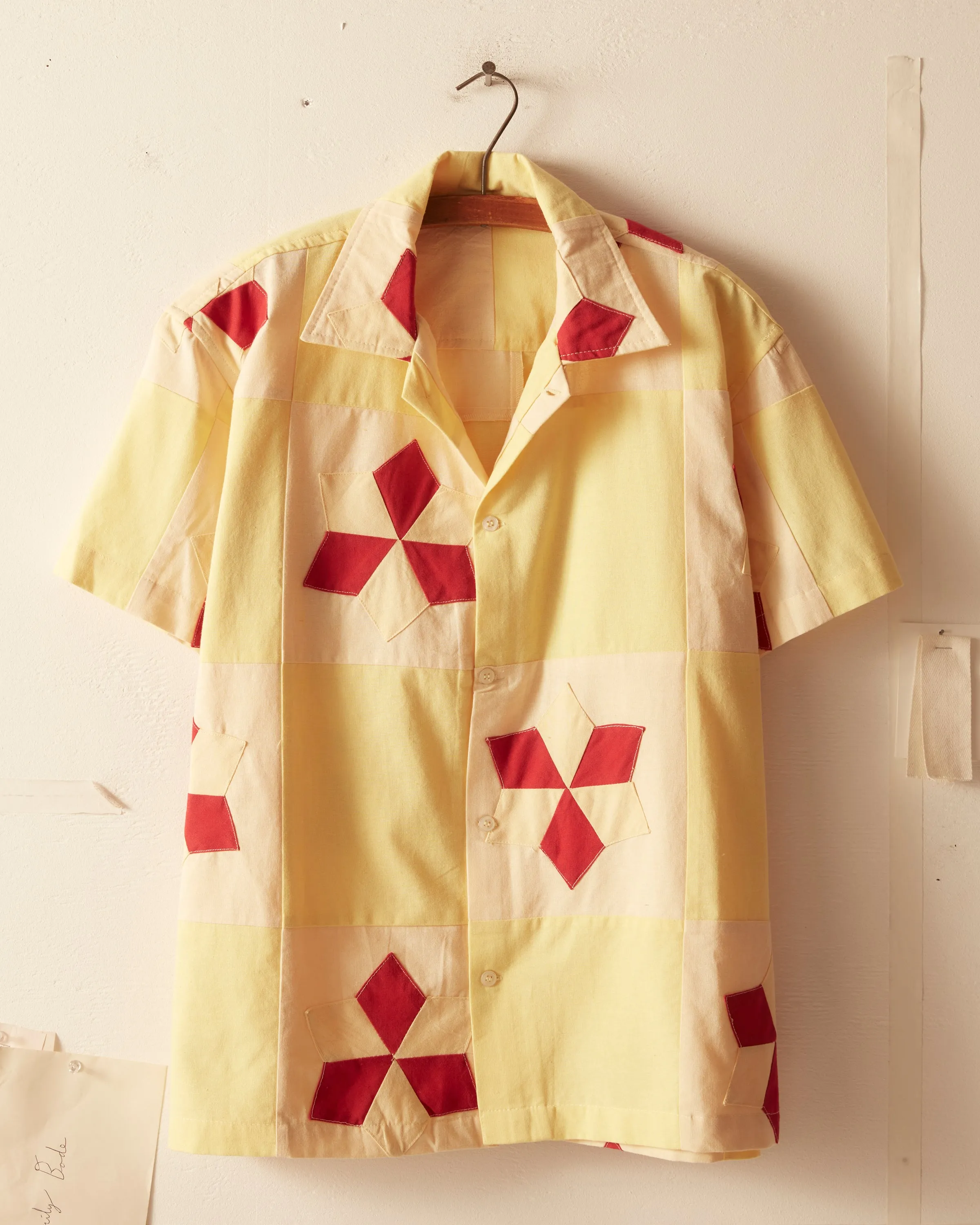 Novel Star Quilt Short Sleeve Shirt sold by BODE product image thumbnail 2