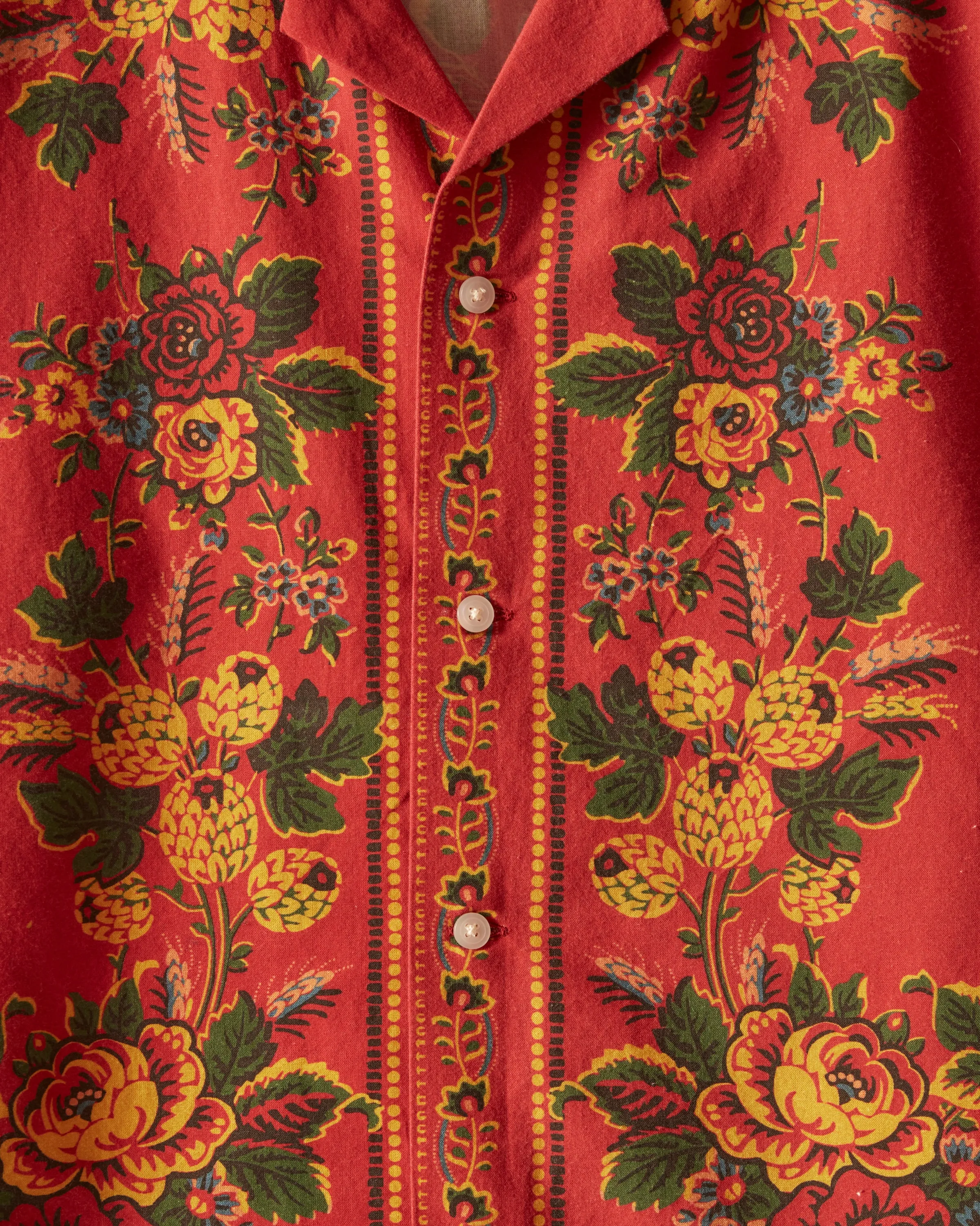 Floribunda Short Sleeve Shirt sold by BODE product image thumbnail 3