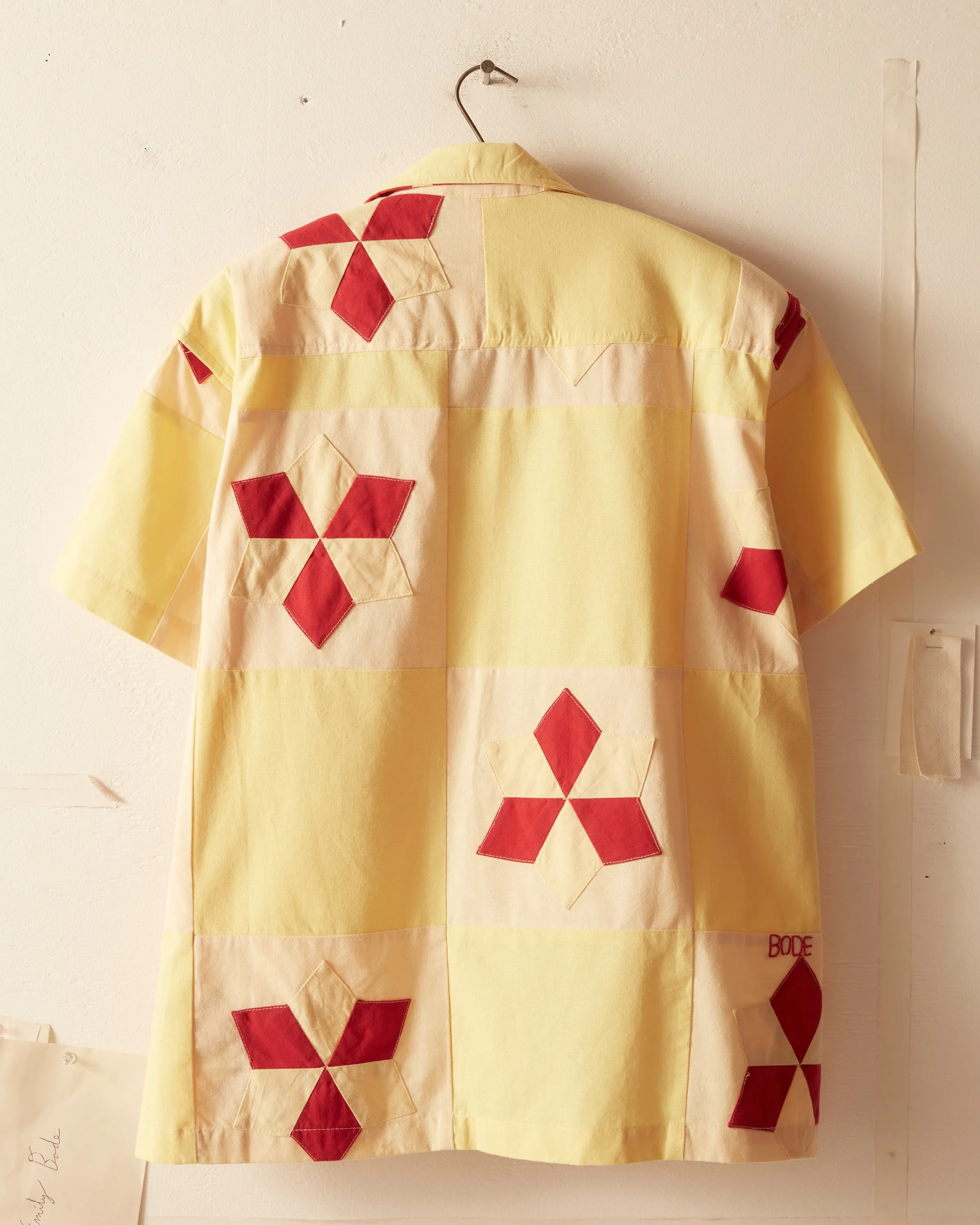Novel Star Quilt Short Sleeve Shirt sold by BODE product image thumbnail 5