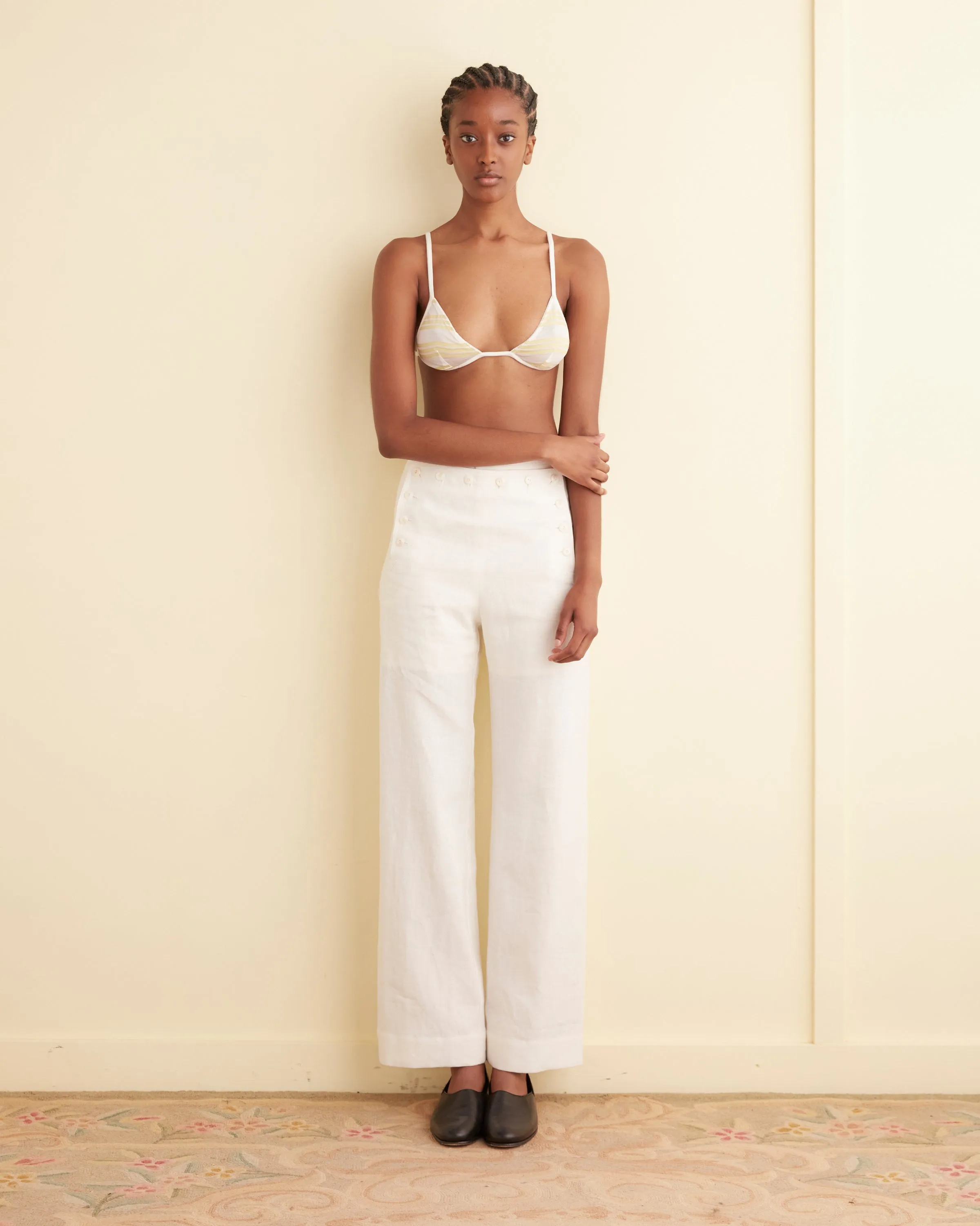 Morris Stripe Di Bra sold by BODE