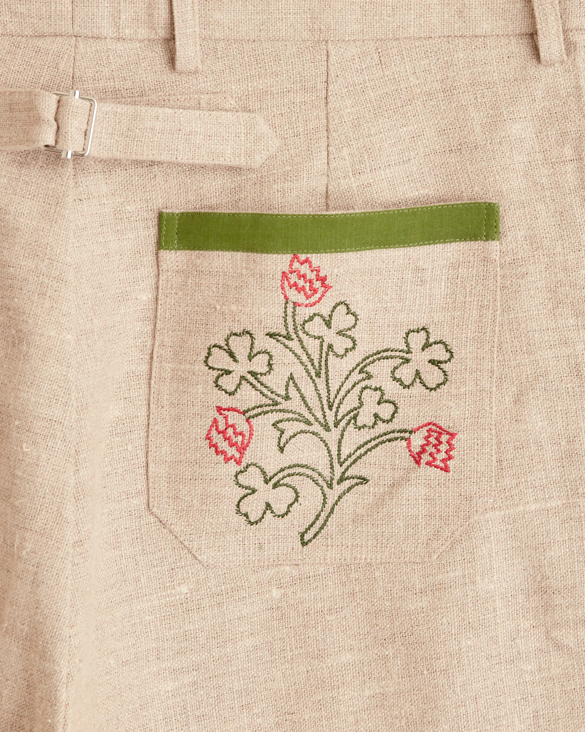 Embroidered Trumpetflower Trousers sold by BODE product image thumbnail 2