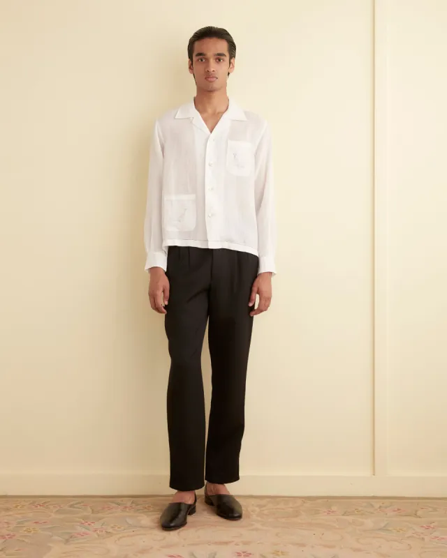 Party Trick Long Sleeve Shirt made by BODE