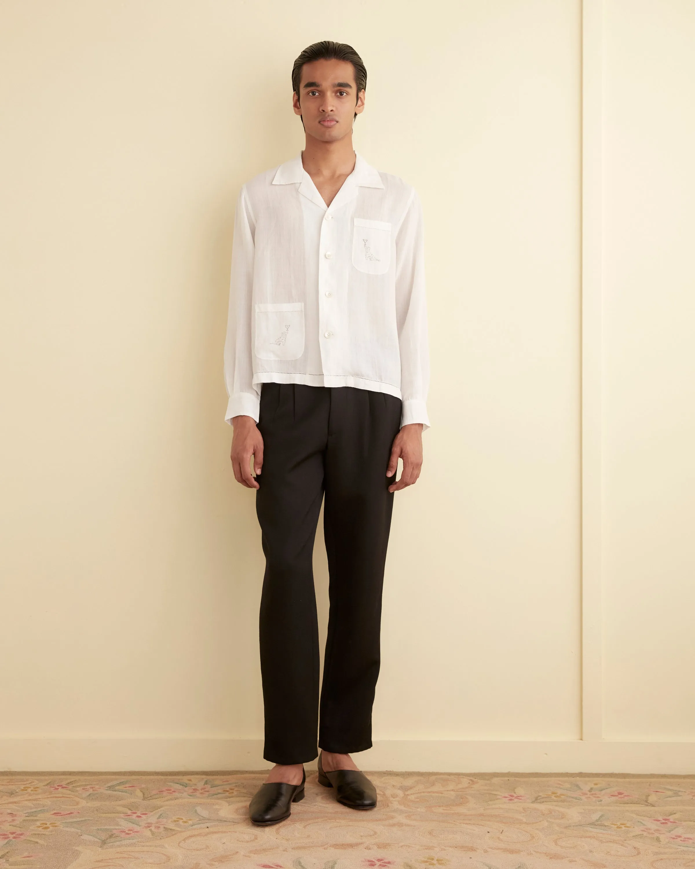 Party Trick Long Sleeve Shirt sold by BODE