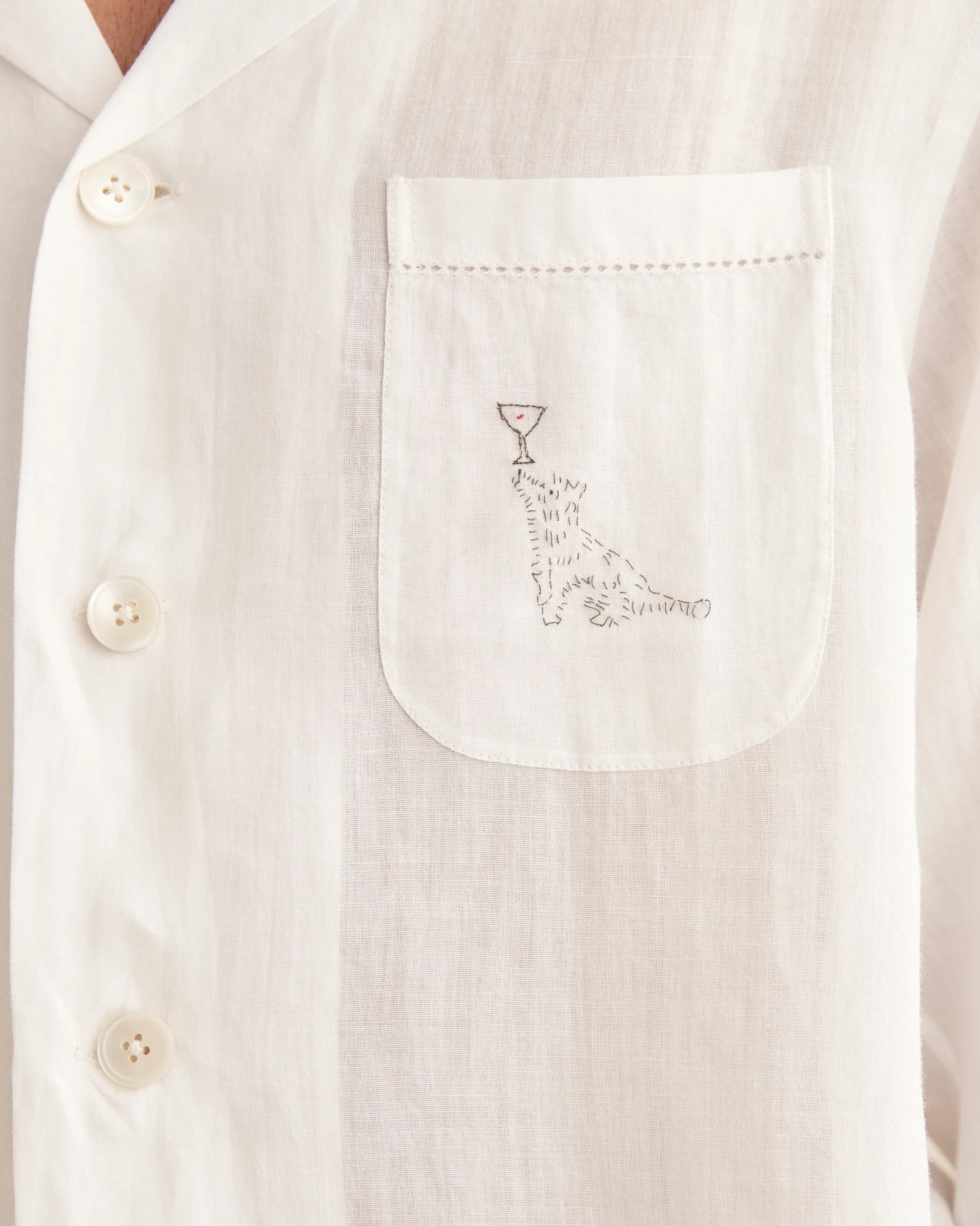 Party Trick Long Sleeve Shirt sold by BODE product image thumbnail 2