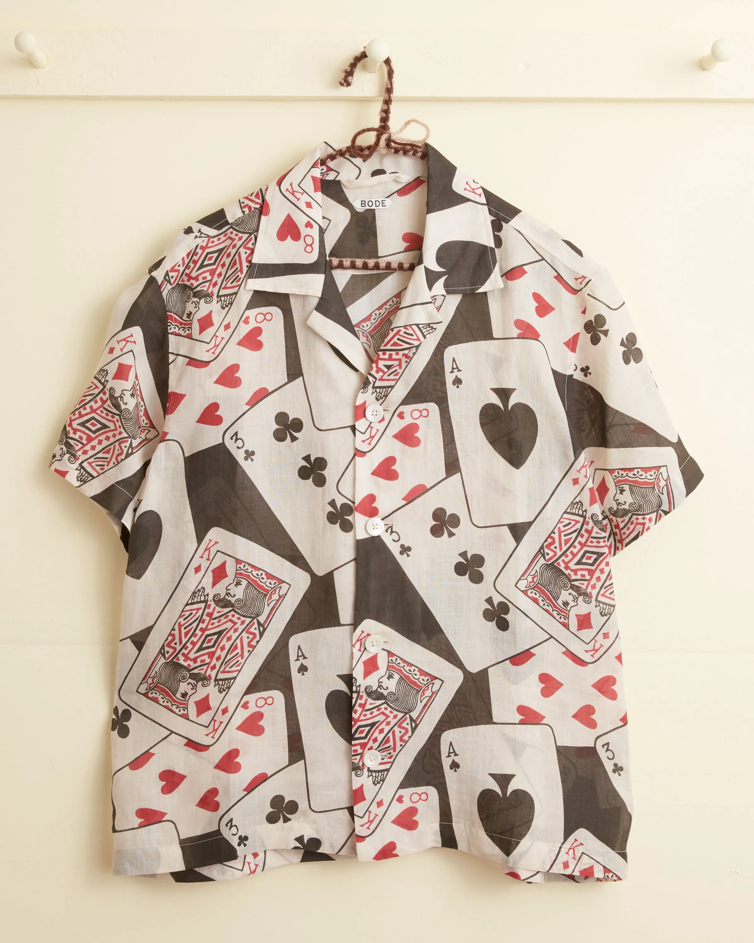 Ace of Spades Short Sleeve Shirt sold by BODE product image thumbnail 4