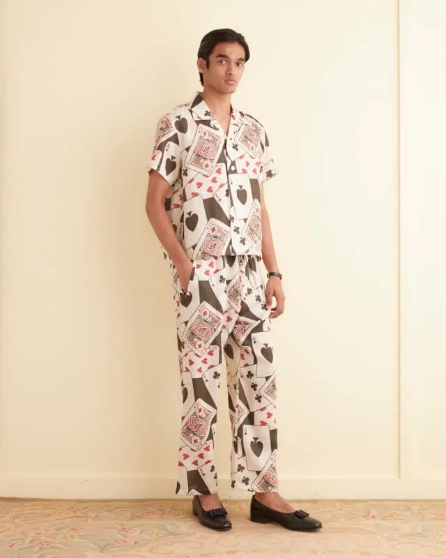 Ace of Spades Short Sleeve Shirt sold by BODE