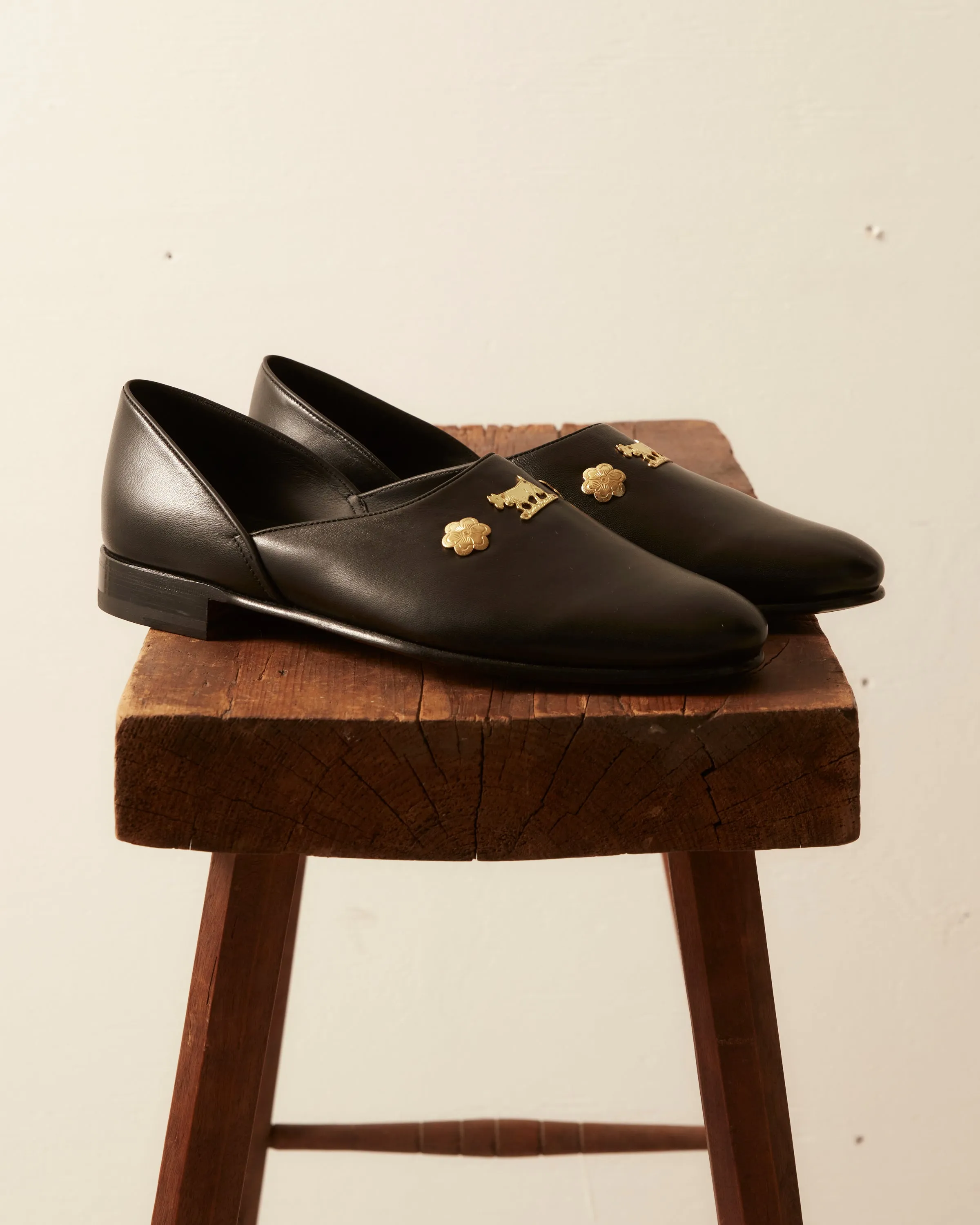 Goat Appenzeller House Shoes sold by BODE